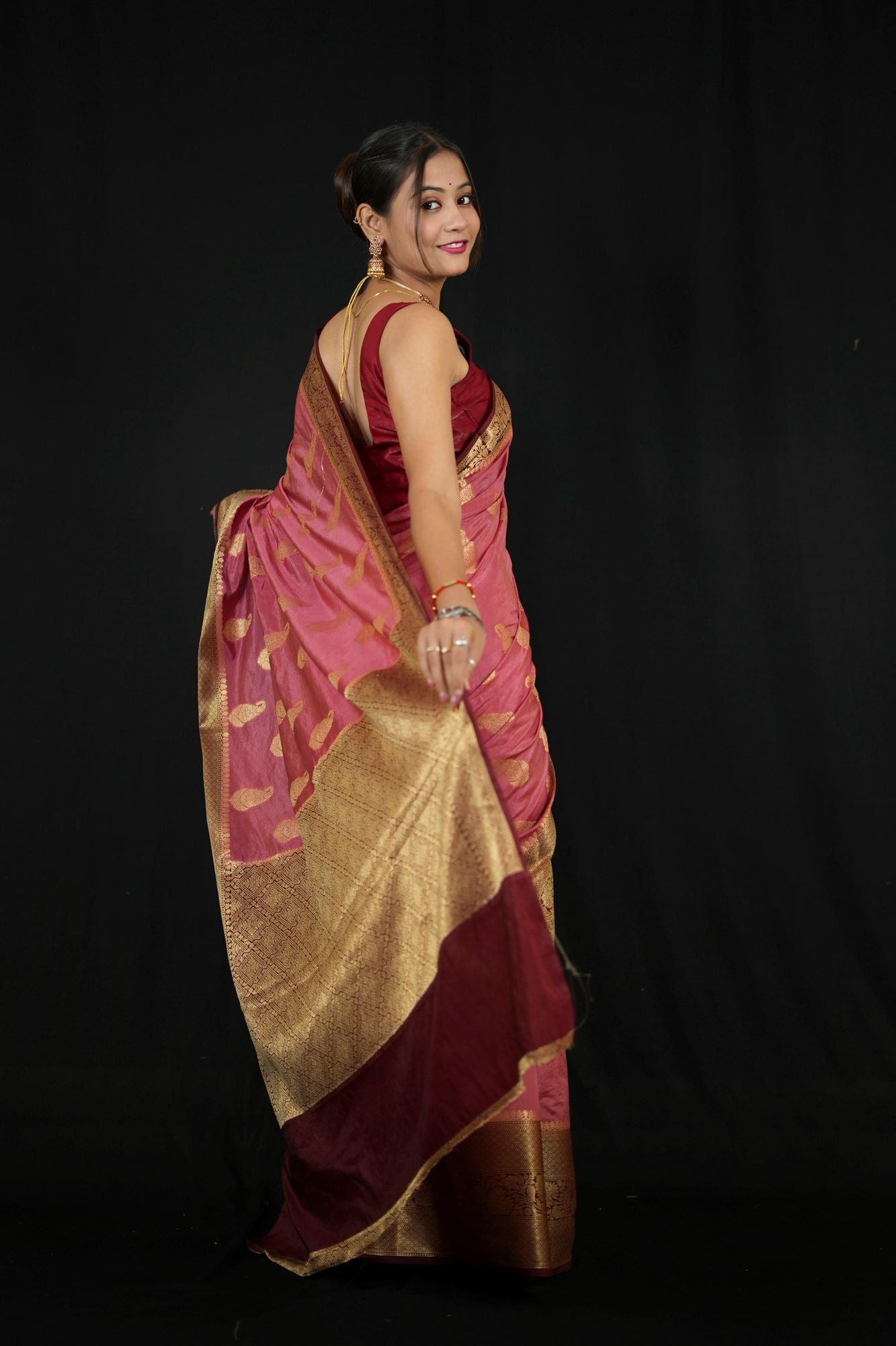 Banarasi ready to wear saree