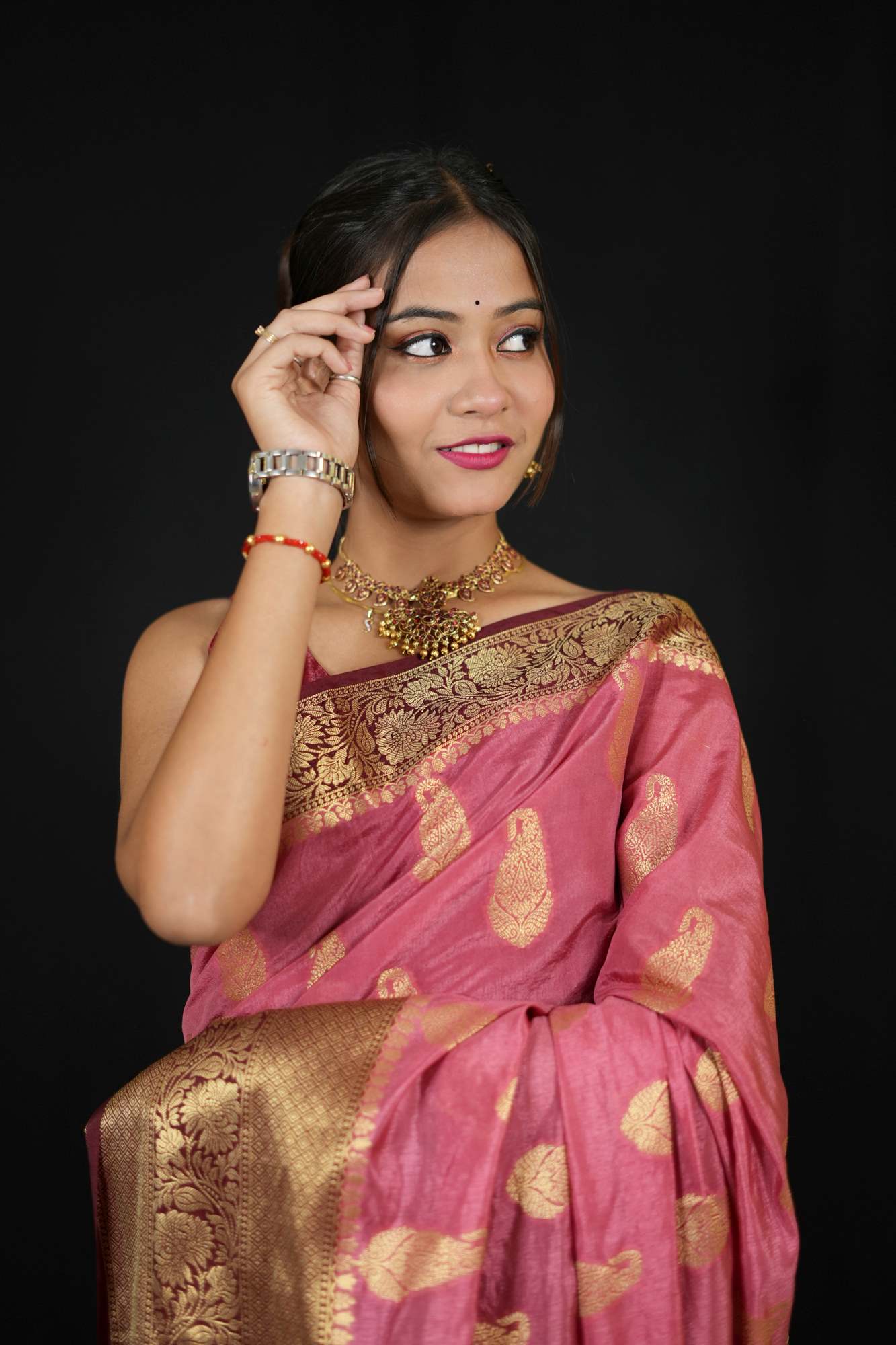 Banarasi ready to wear saree
