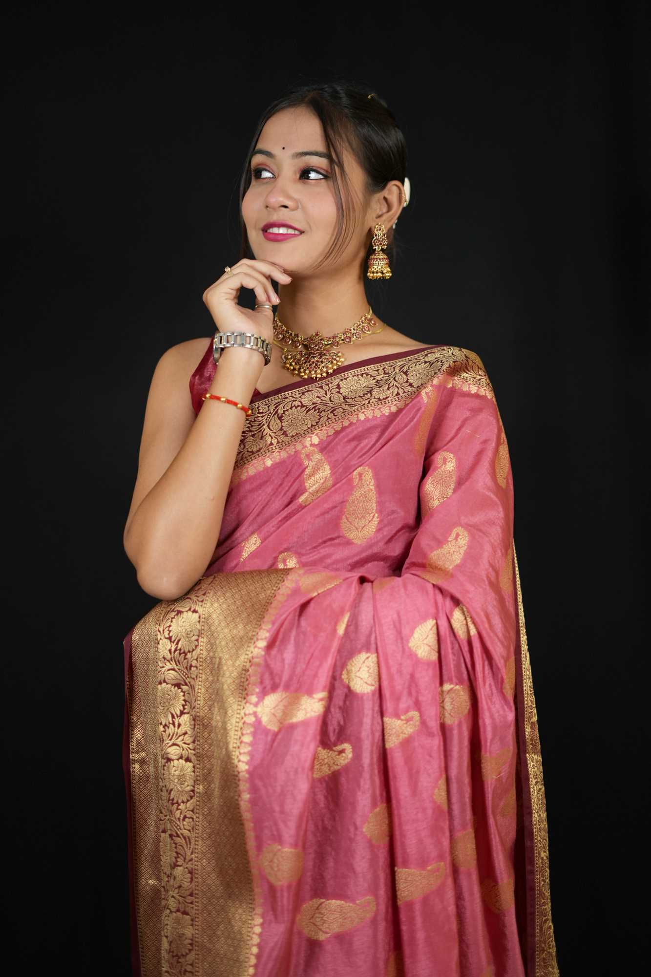 Banarasi ready to wear saree