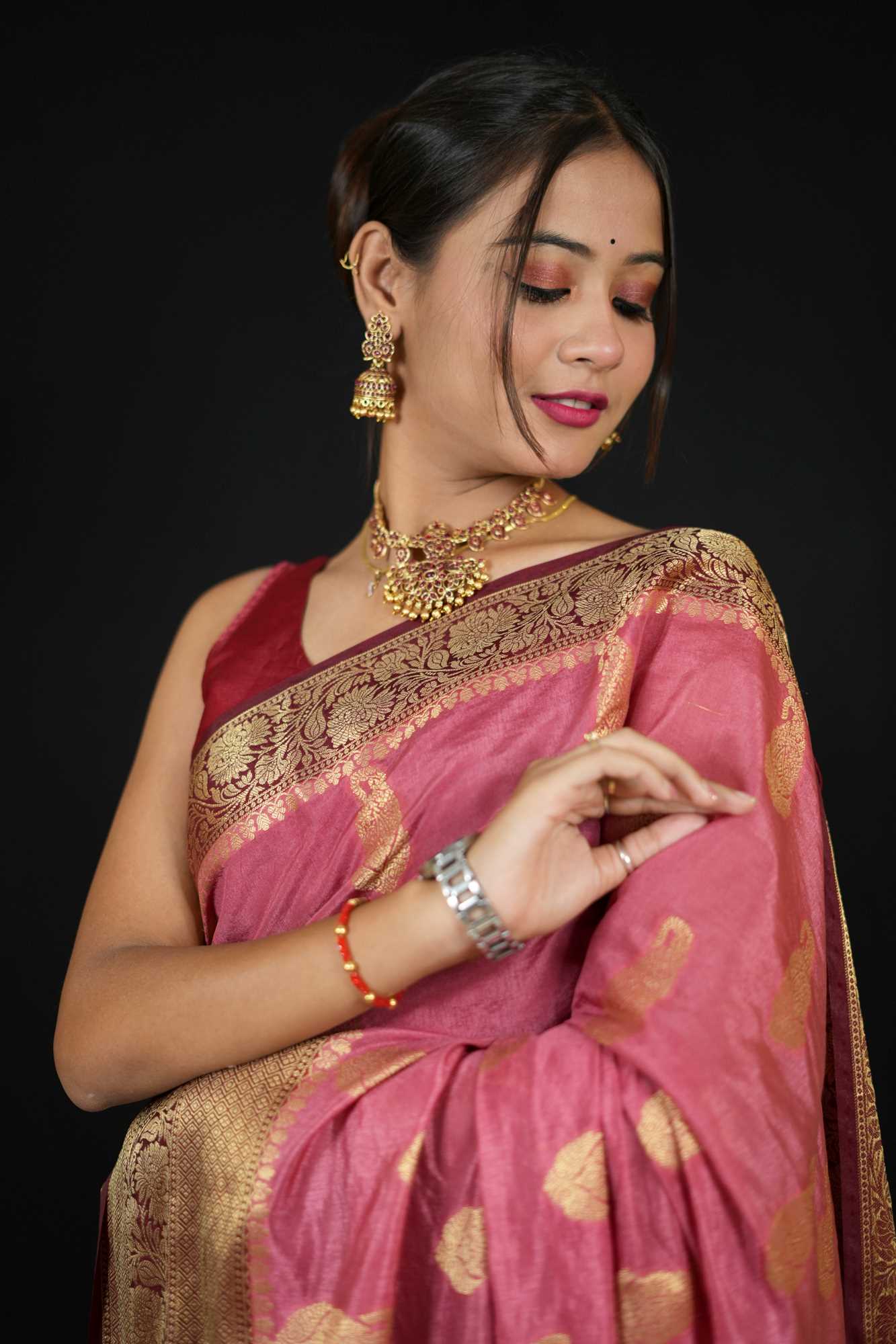 Banarasi ready to wear saree
