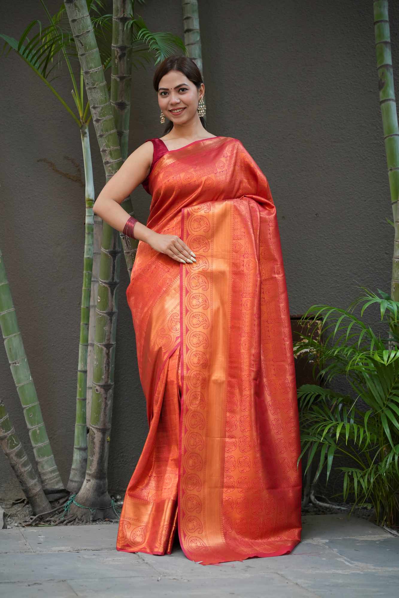 Dhoop Chaanv Kanjivaram Ready To Wear Saree