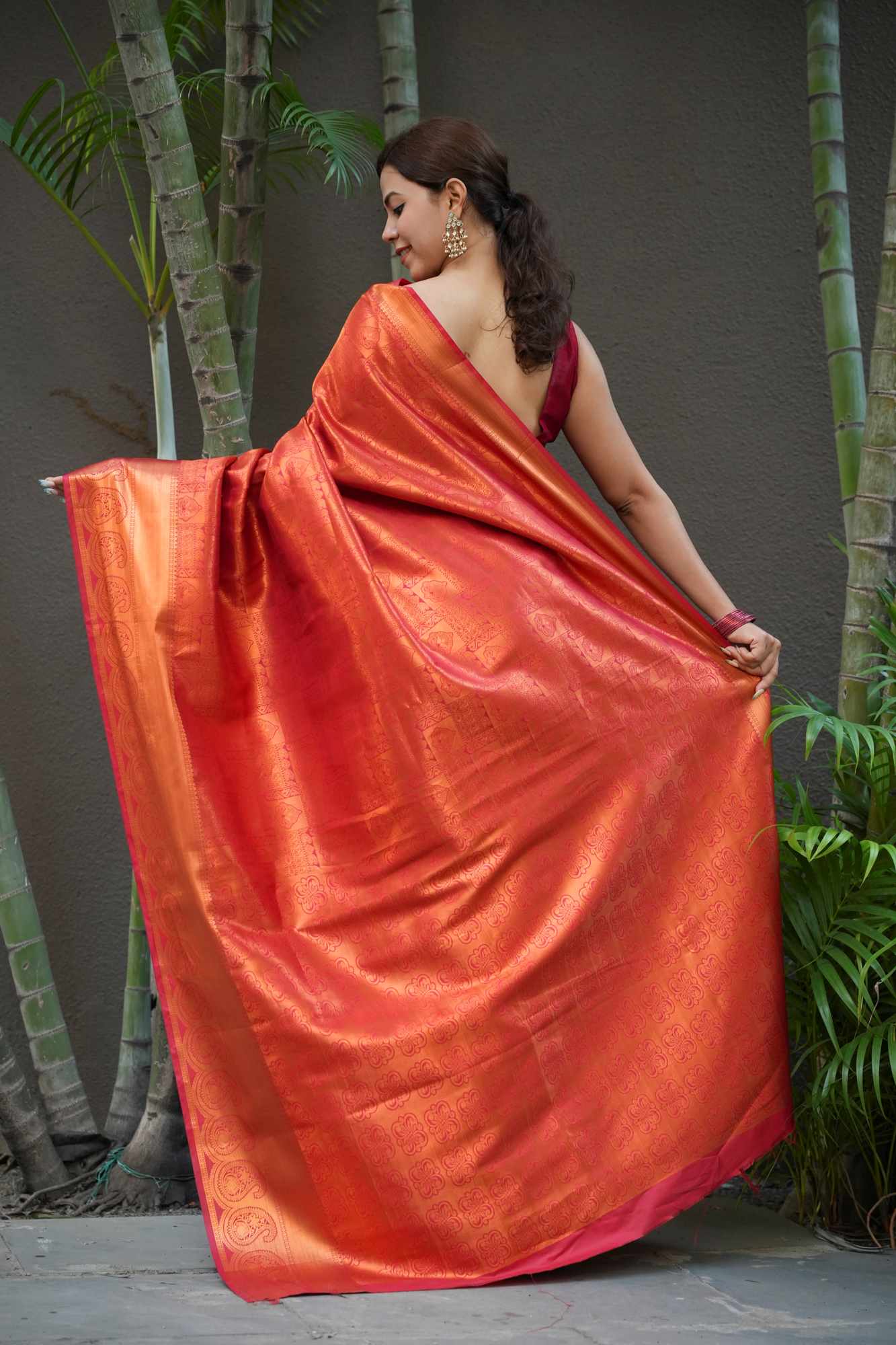 Dhoop Chaanv Kanjivaram Ready To Wear Saree