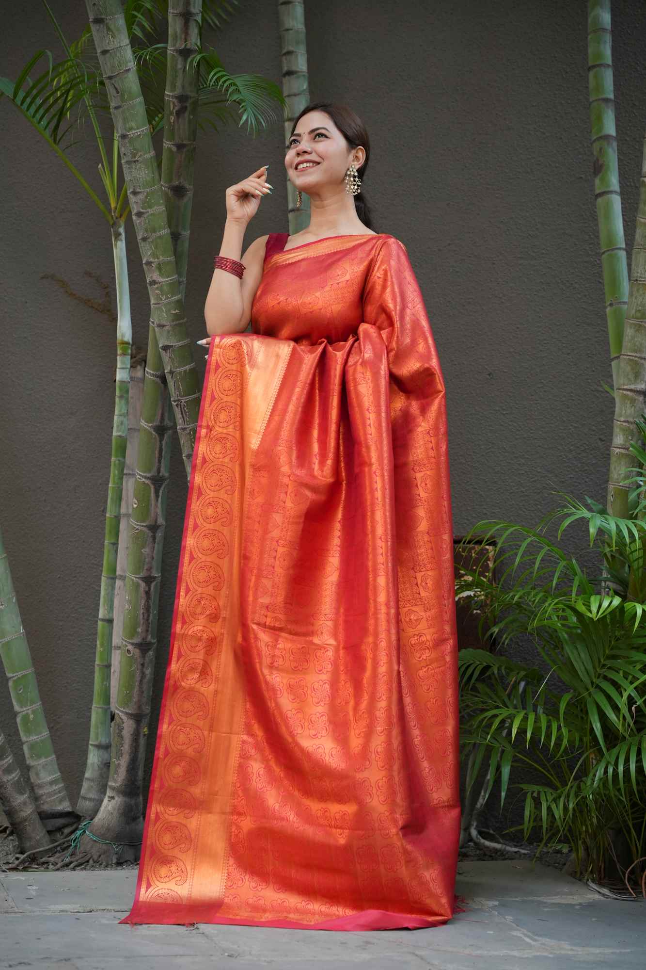 Dhoop Chaanv Kanjivaram Ready To Wear Saree