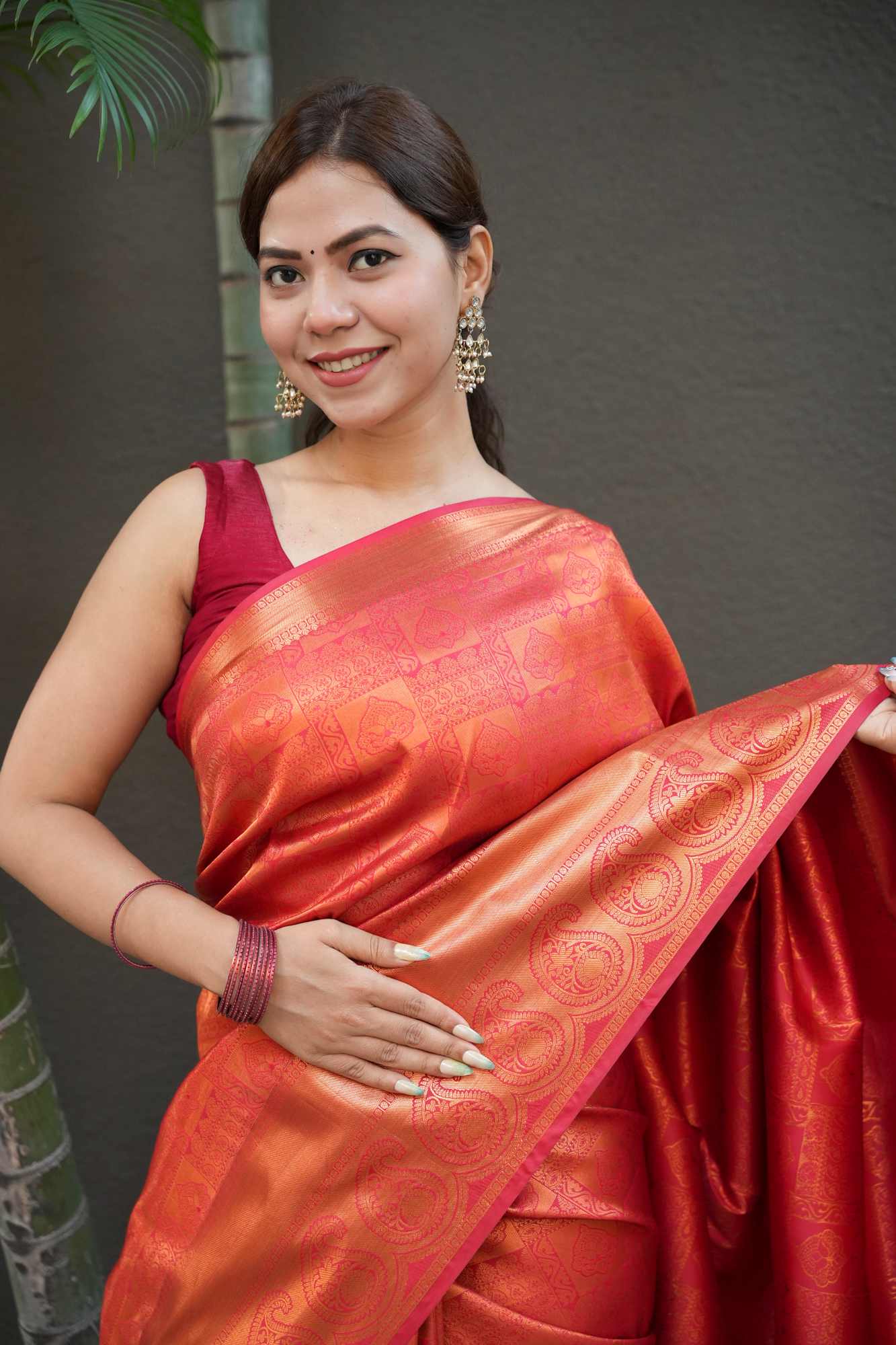 Dhoop Chaanv Kanjivaram Ready To Wear Saree