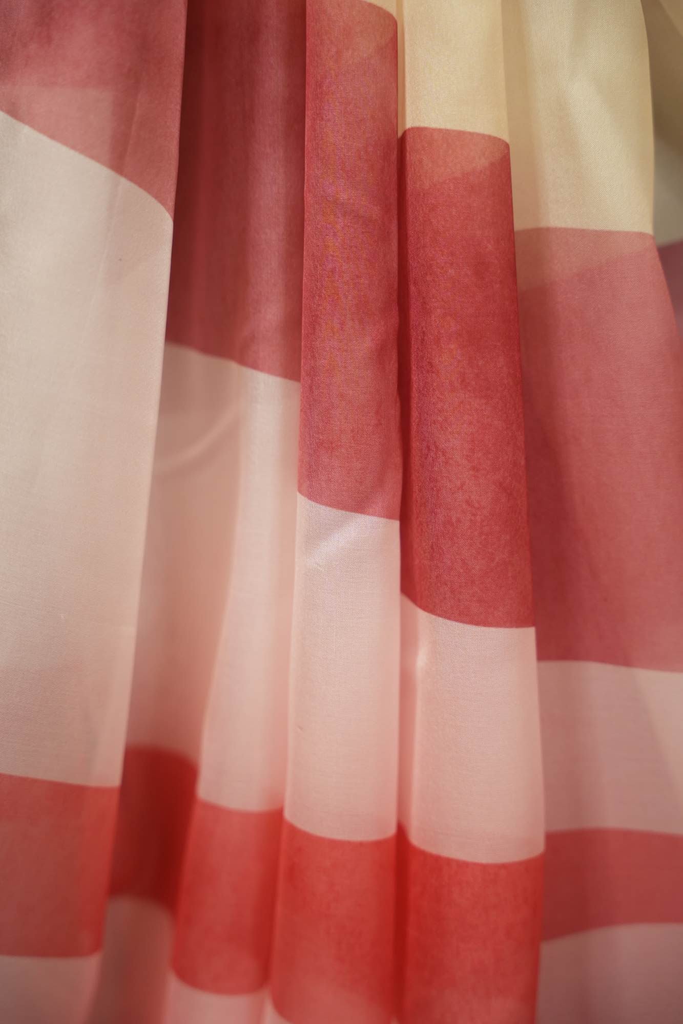 Abstract Art Georgette Saree ready to wear saree