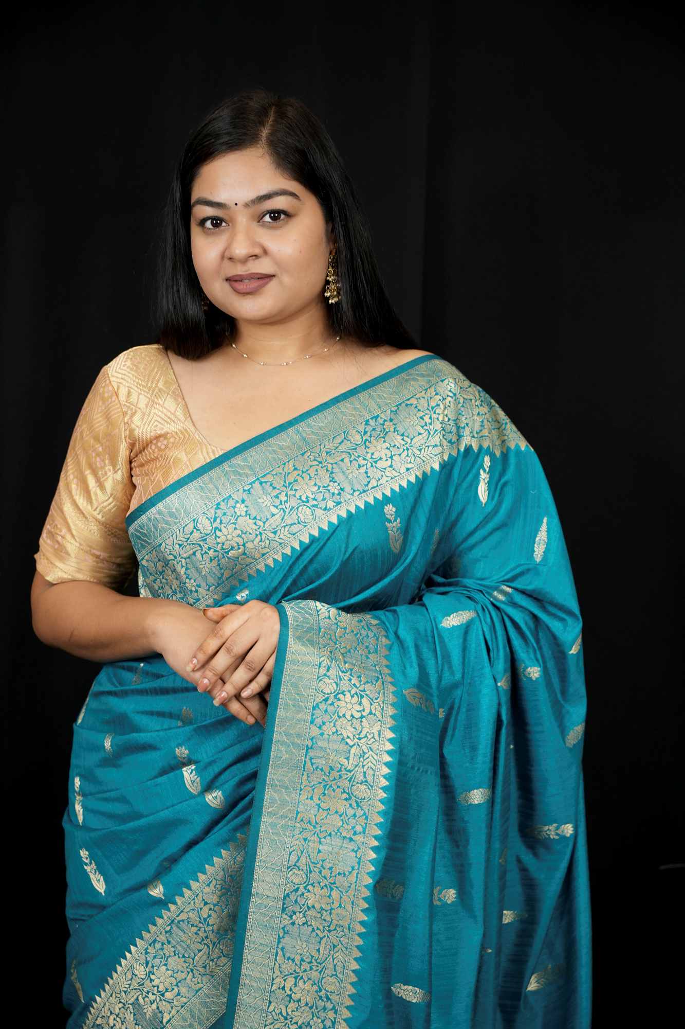 Motka Silk With Handloom Zari Work Ready To Wear Saree