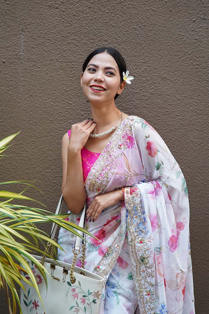 Ready to Wear One Minute Sarees Prestitched Sarees customised Plus Size