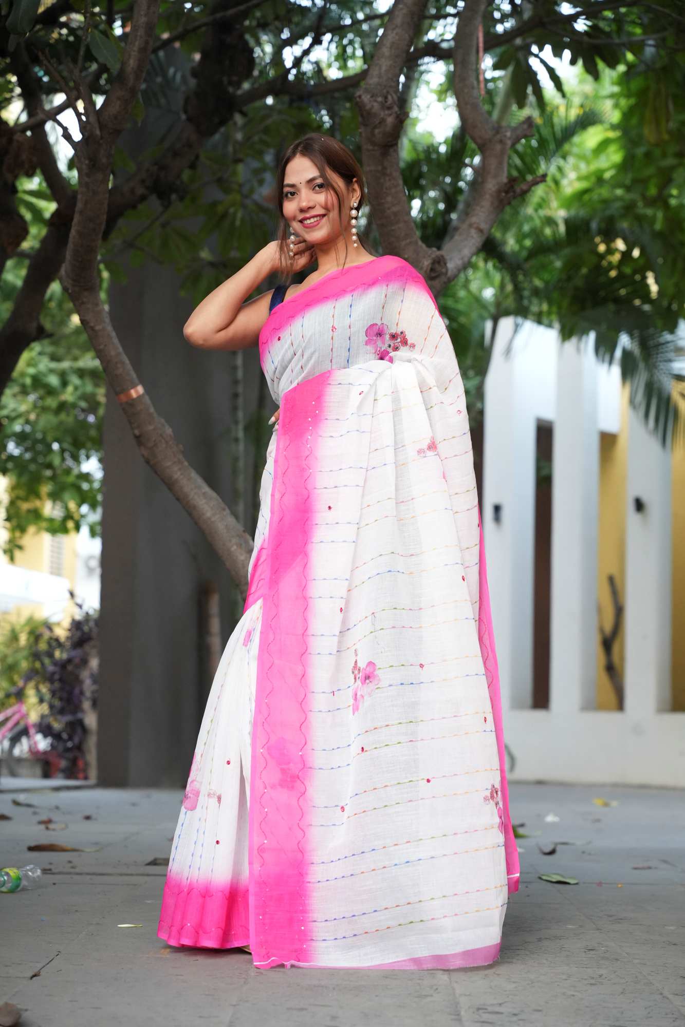 Bloom in Blush — Celebrate Your Glow in One-Minute Drapes