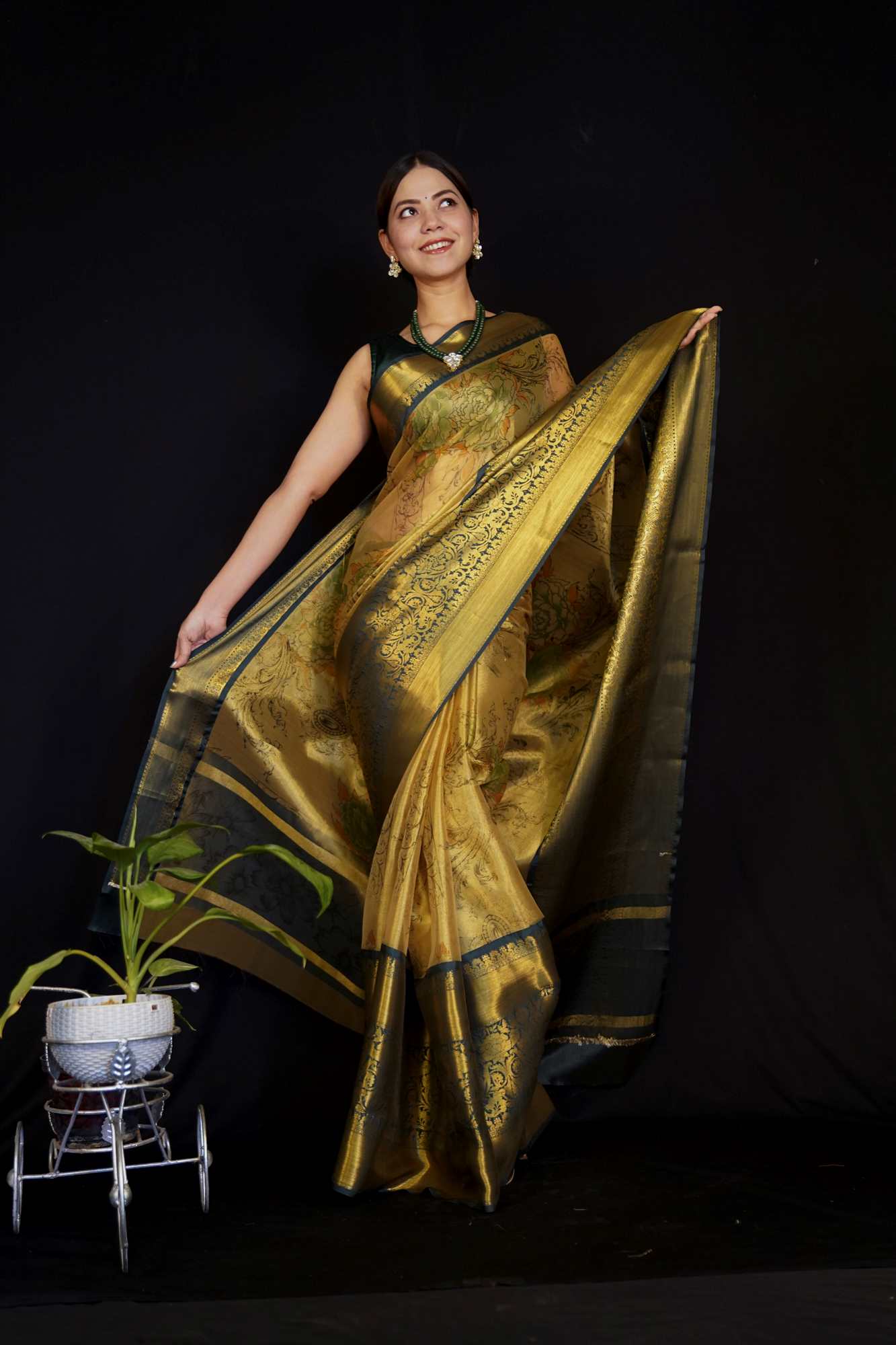 Ready to Wear One Minute Sarees Prestitched Sarees customised Plus Size