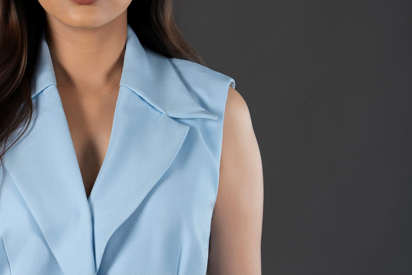 Tailored High-Waisted Wide-Leg Trousers Pant