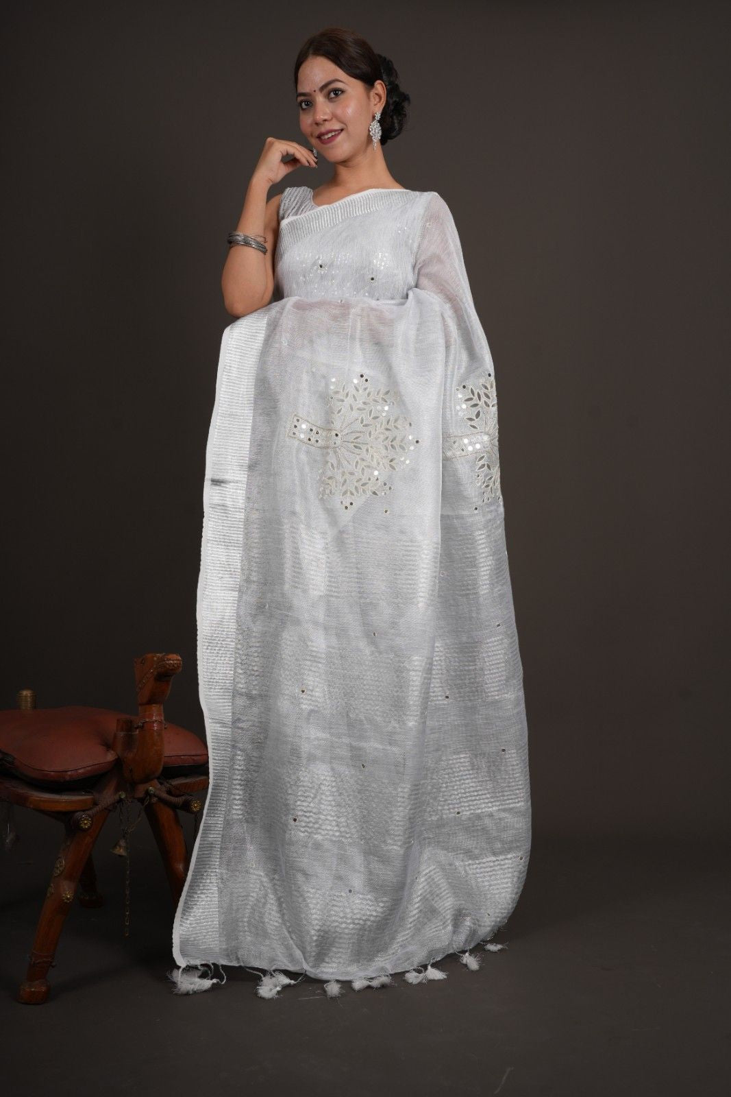 Ready to Wear One Minute Sarees Prestitched Sarees customised Plus Size