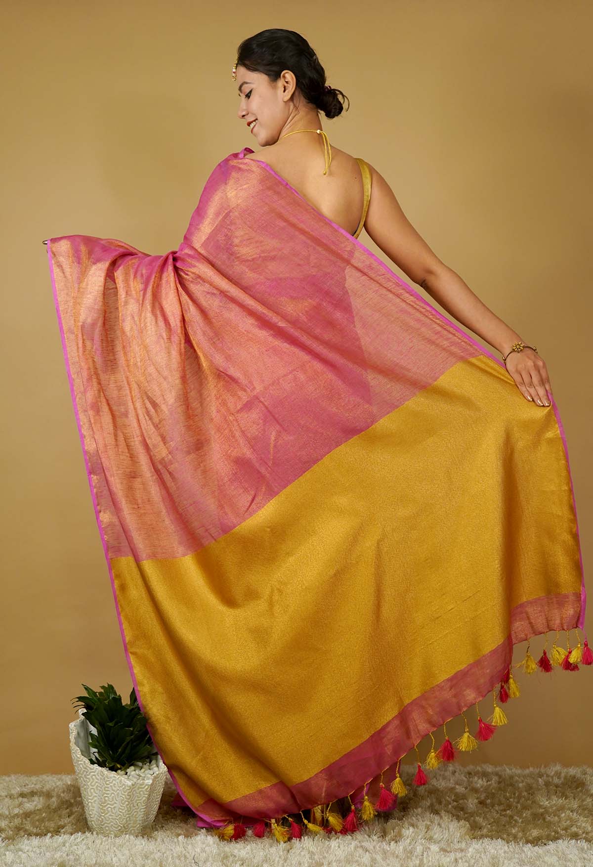 Ready to Wear One Minute Sarees Prestitched Sarees customised Plus Size