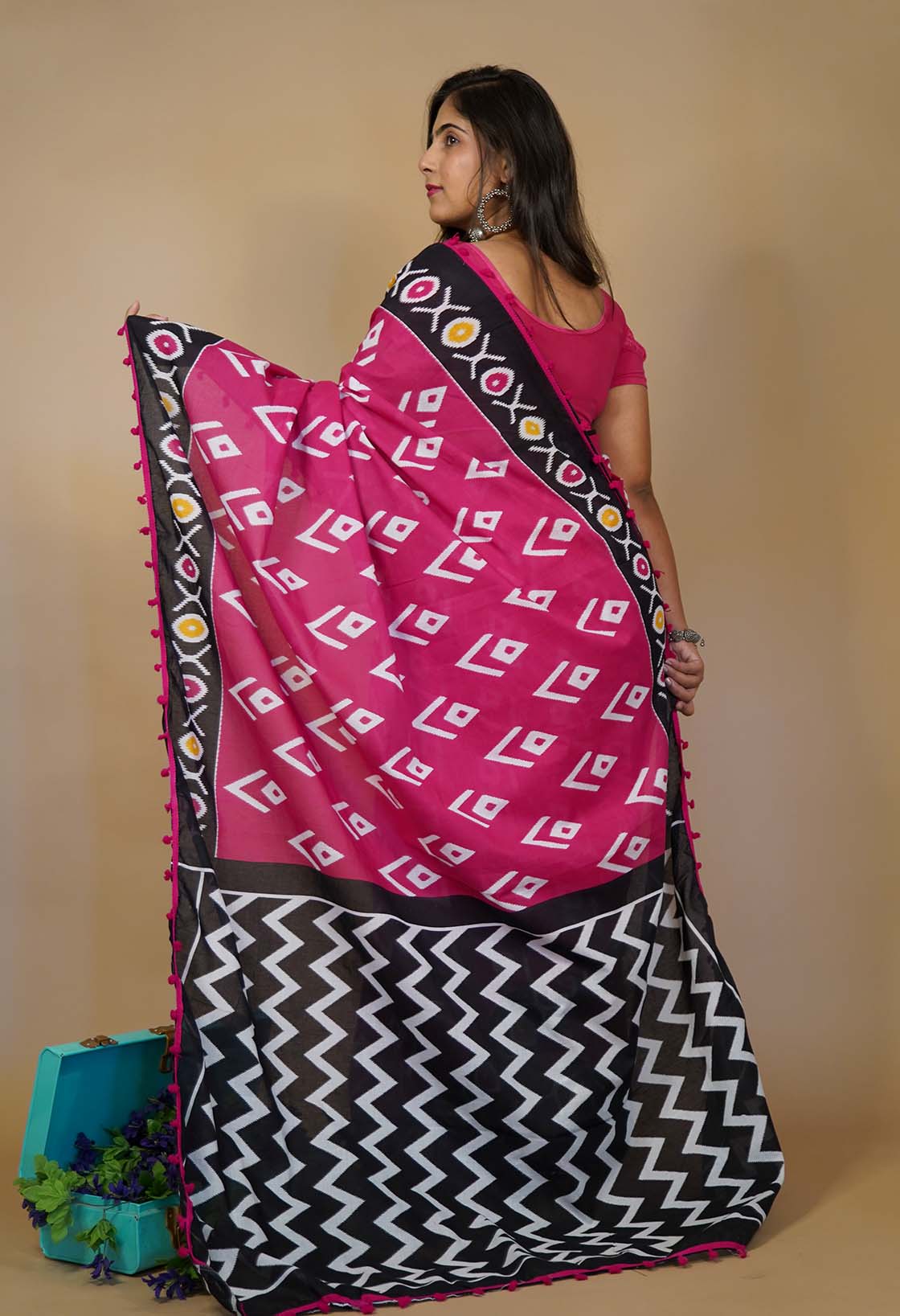 Ready to Wear One Minute Sarees Prestitched Sarees customised Plus Size