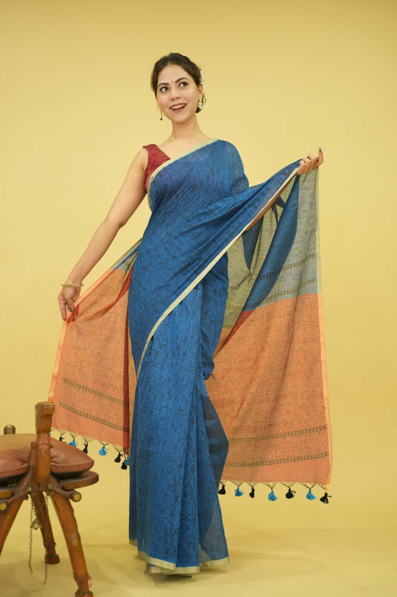 Ready to Wear One Minute Sarees Prestitched Sarees customised Plus Size