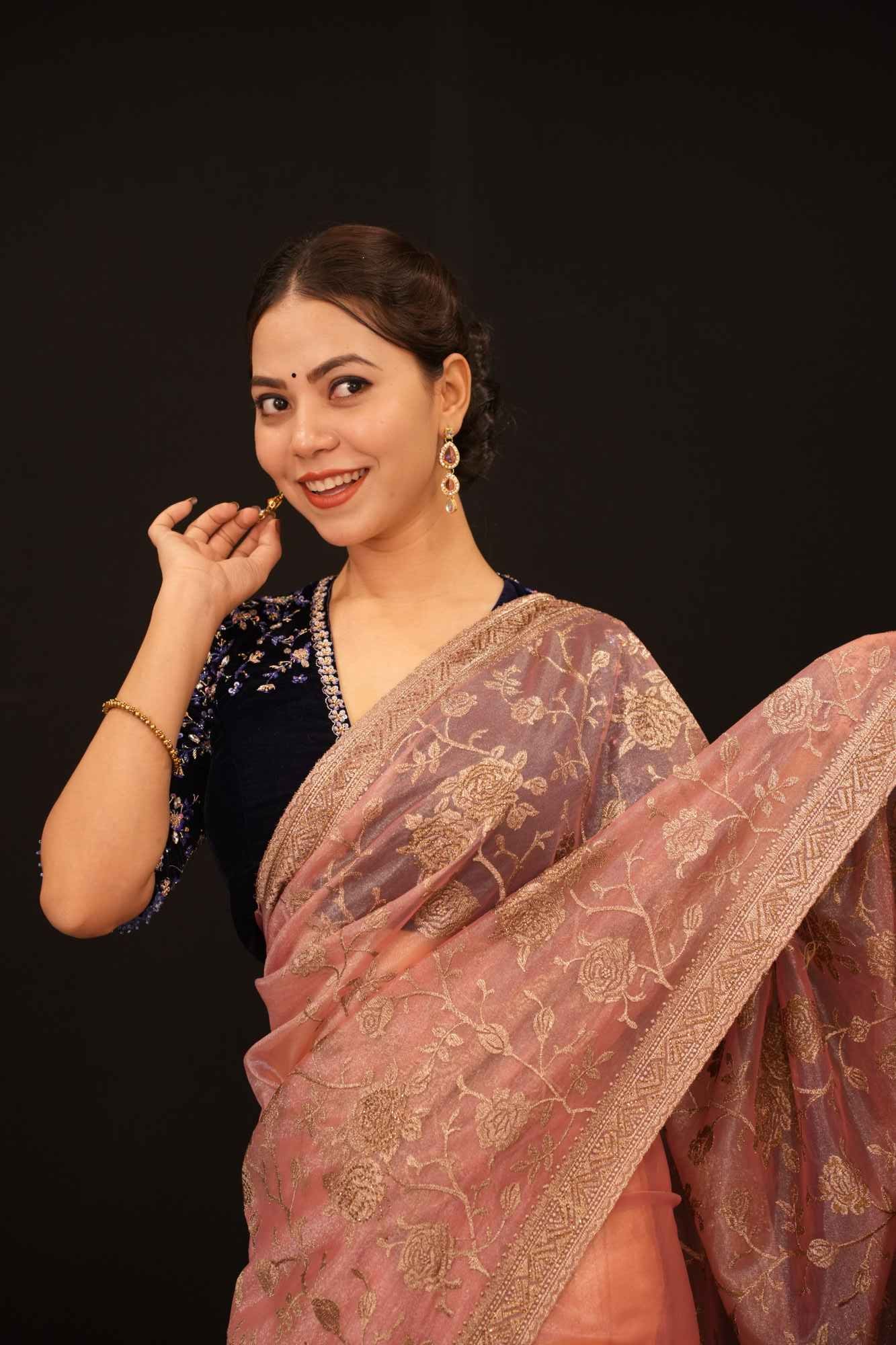 Ready to Wear One Minute Sarees Prestitched Sarees customised Plus Size