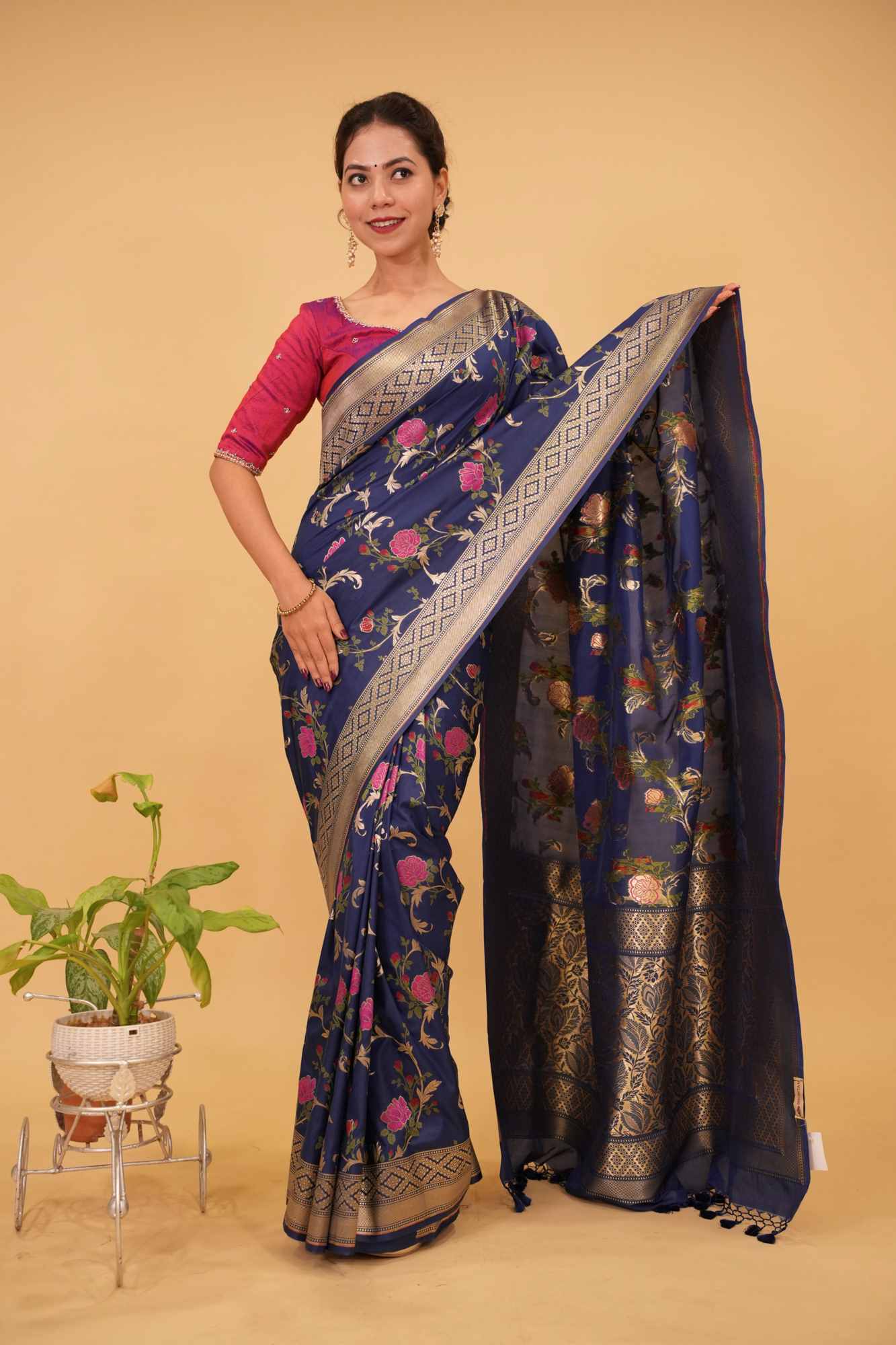 Ready to Wear One Minute Sarees Prestitched Sarees customised Plus Size