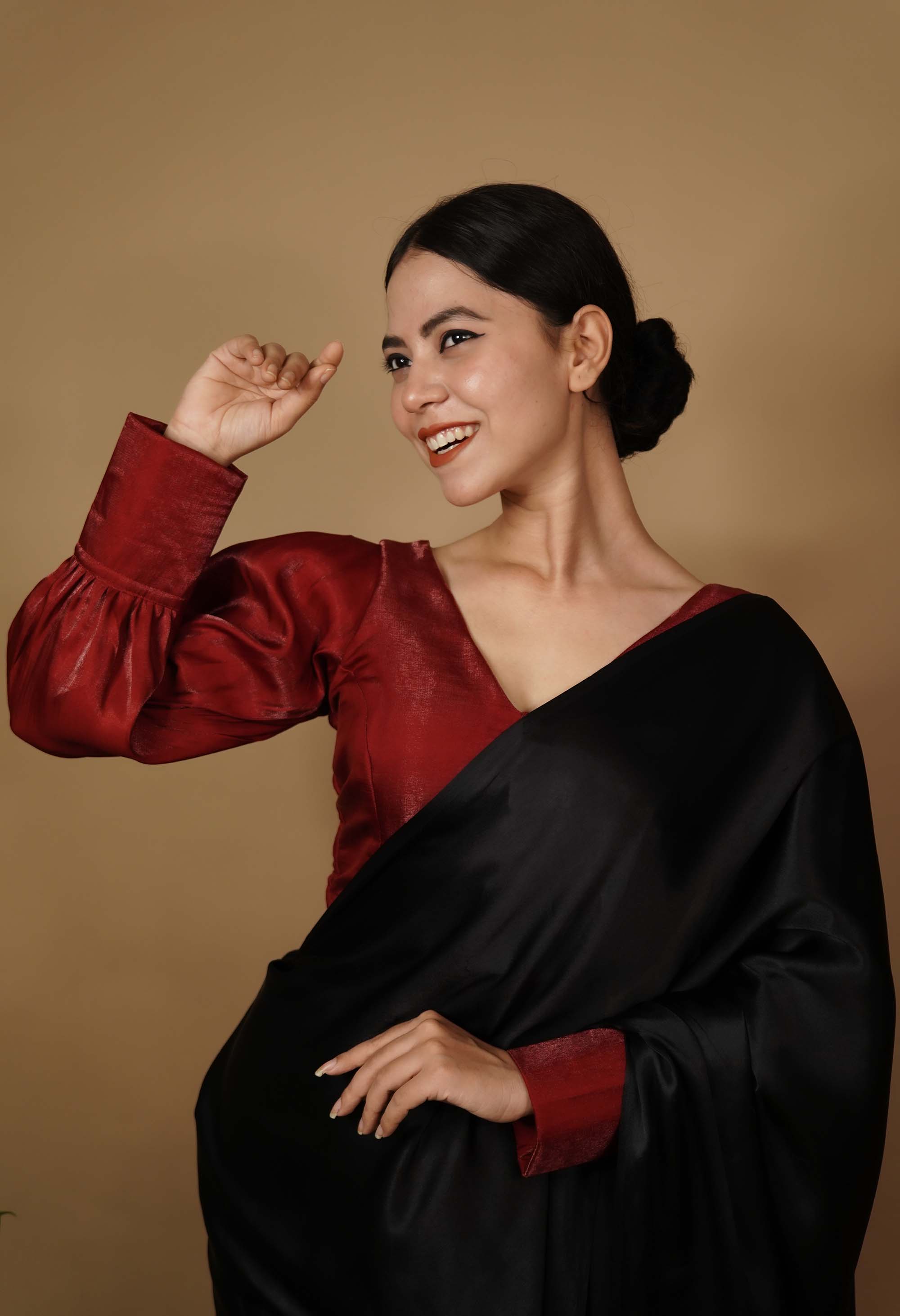 Ready to Wear One Minute Sarees Prestitched Sarees customised Plus Size