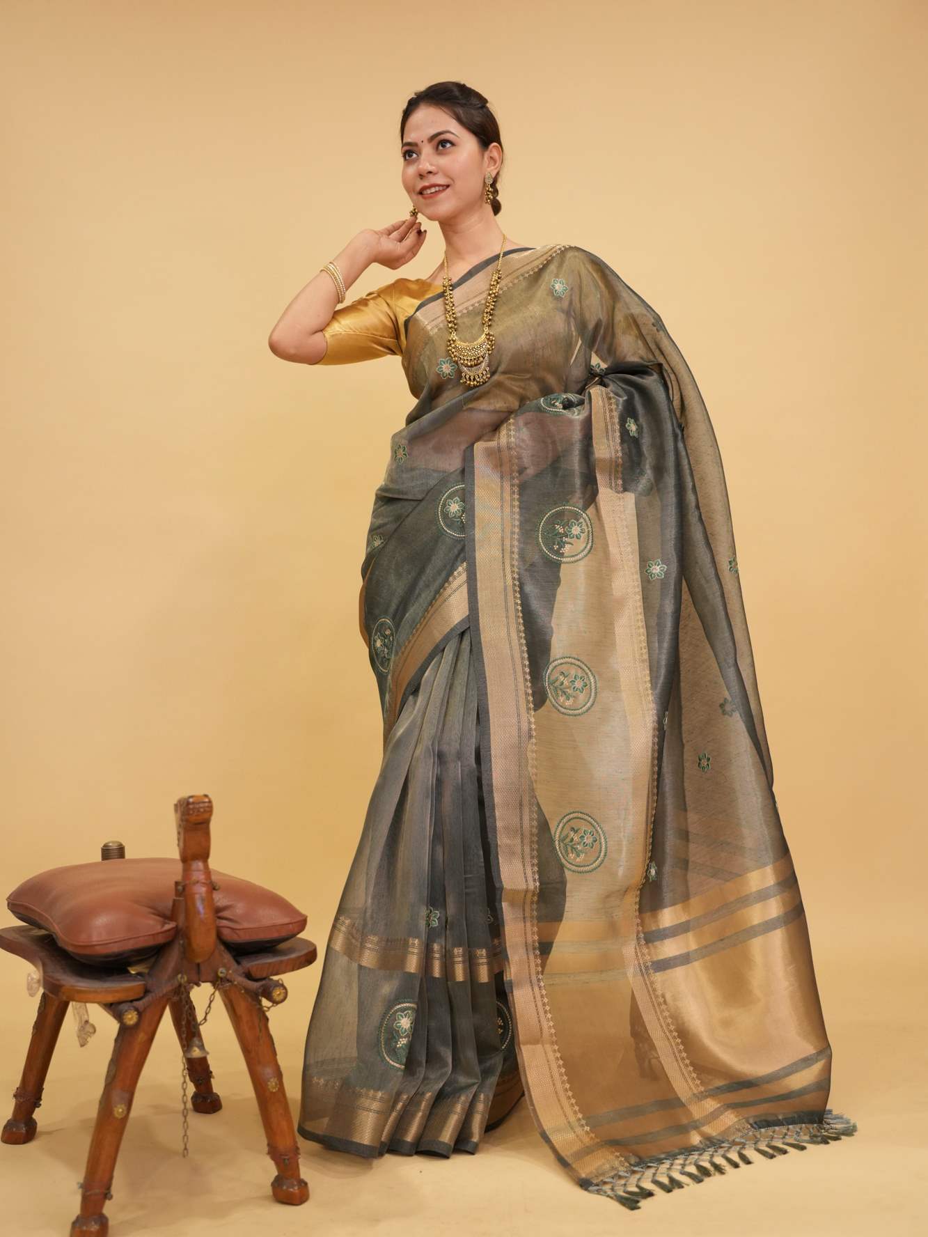 Ready to Wear One Minute Sarees Prestitched Sarees customised Plus Size