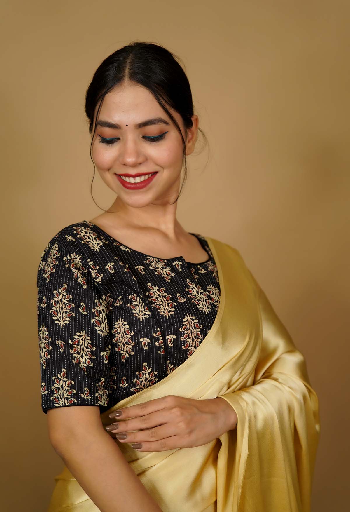 Ready to Wear One Minute Sarees Prestitched Sarees customised Plus Size