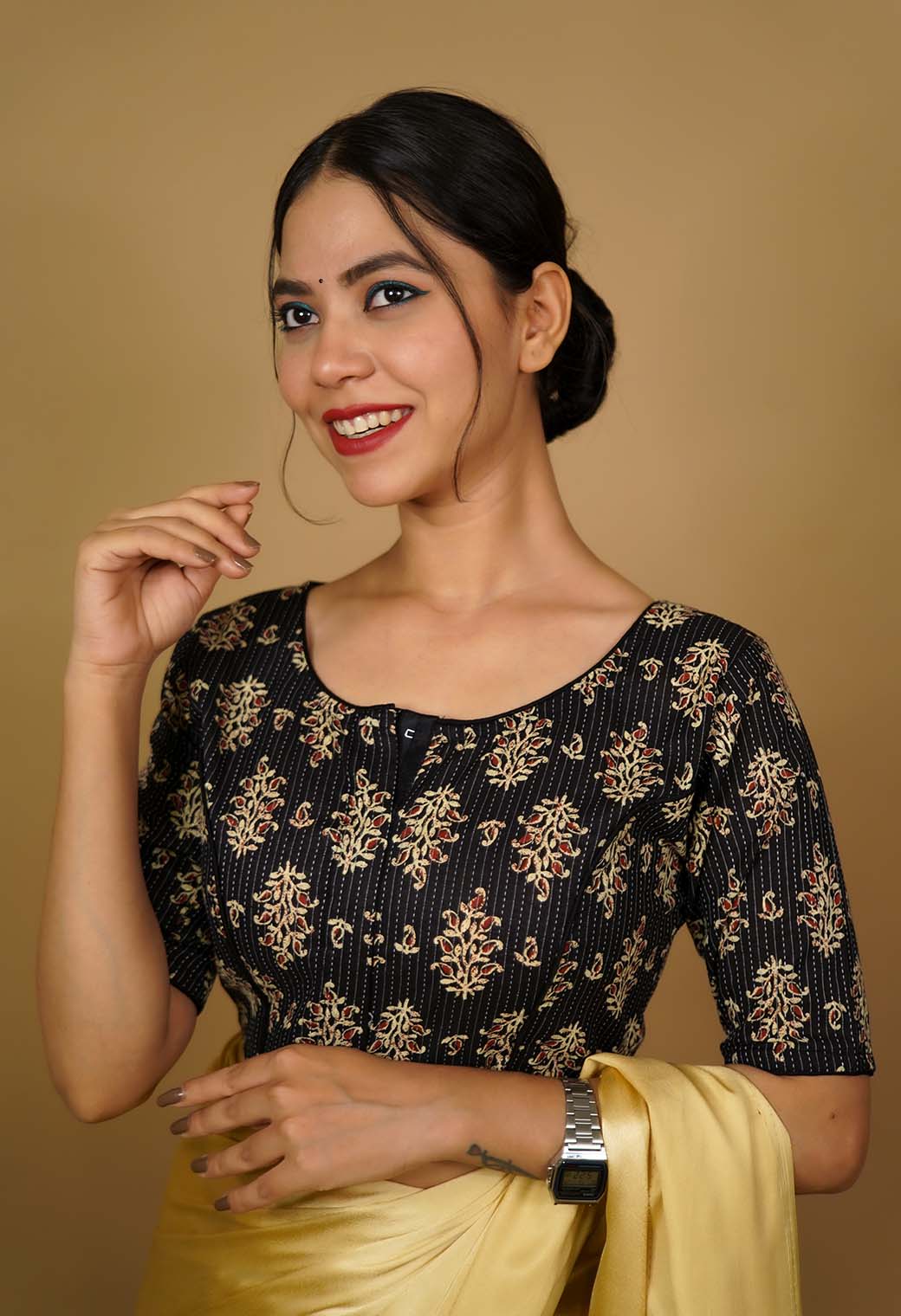 Ready to Wear One Minute Sarees Prestitched Sarees customised Plus Size