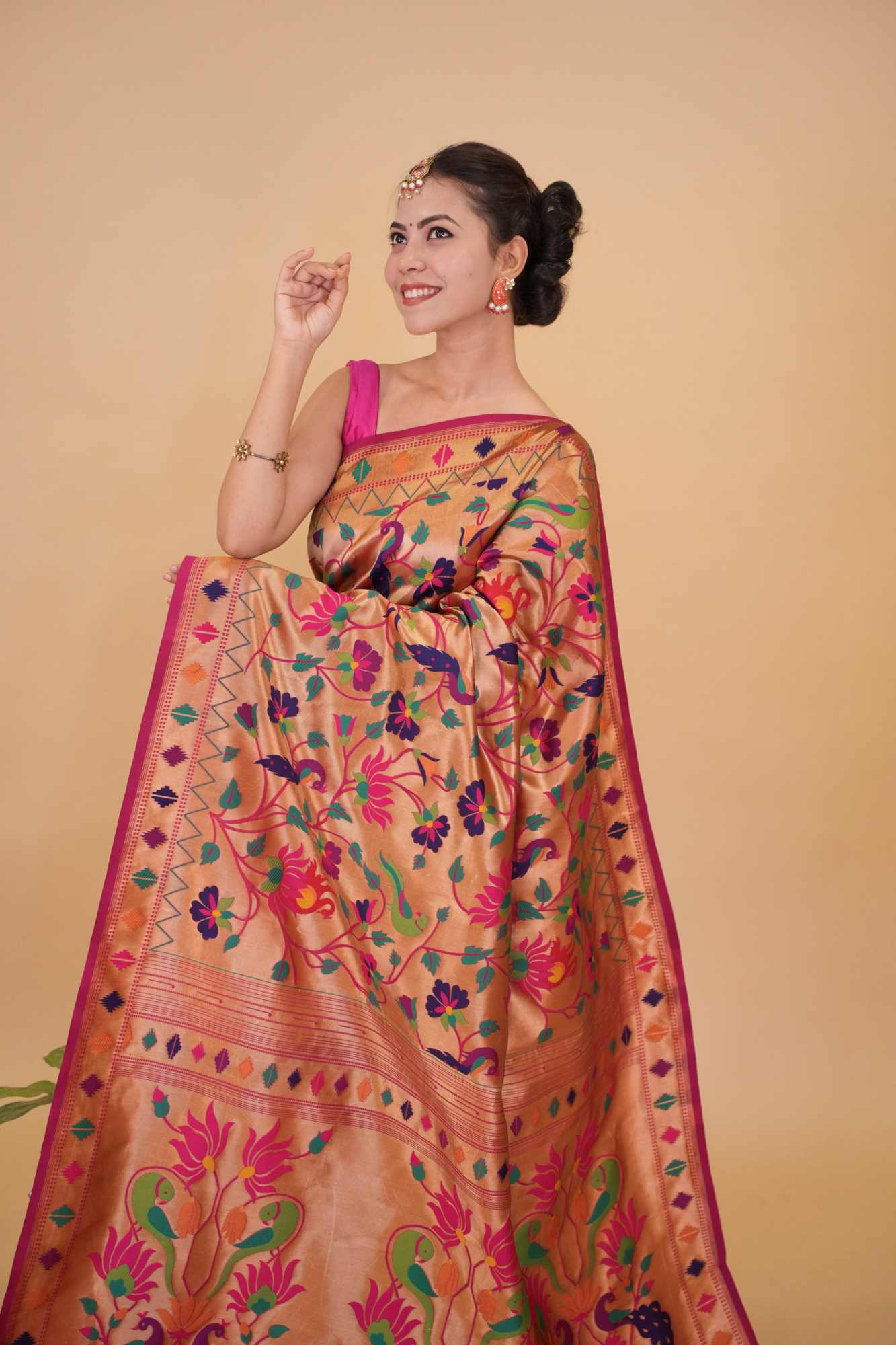 Ready to Wear One Minute Sarees Prestitched Sarees customised Plus Size