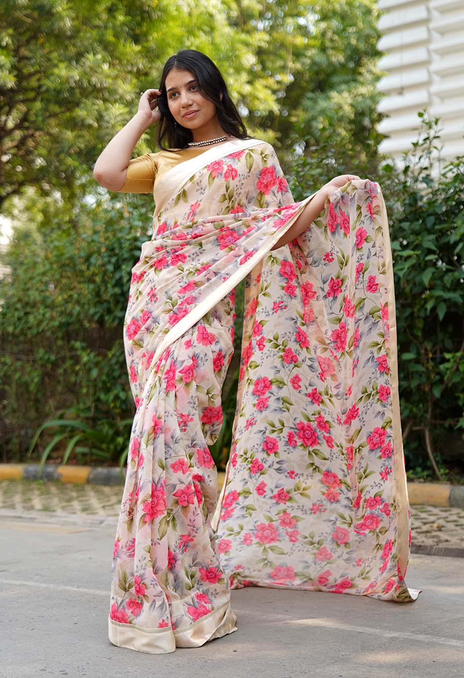 Ready to Wear One Minute Sarees Prestitched Sarees customised Plus Size