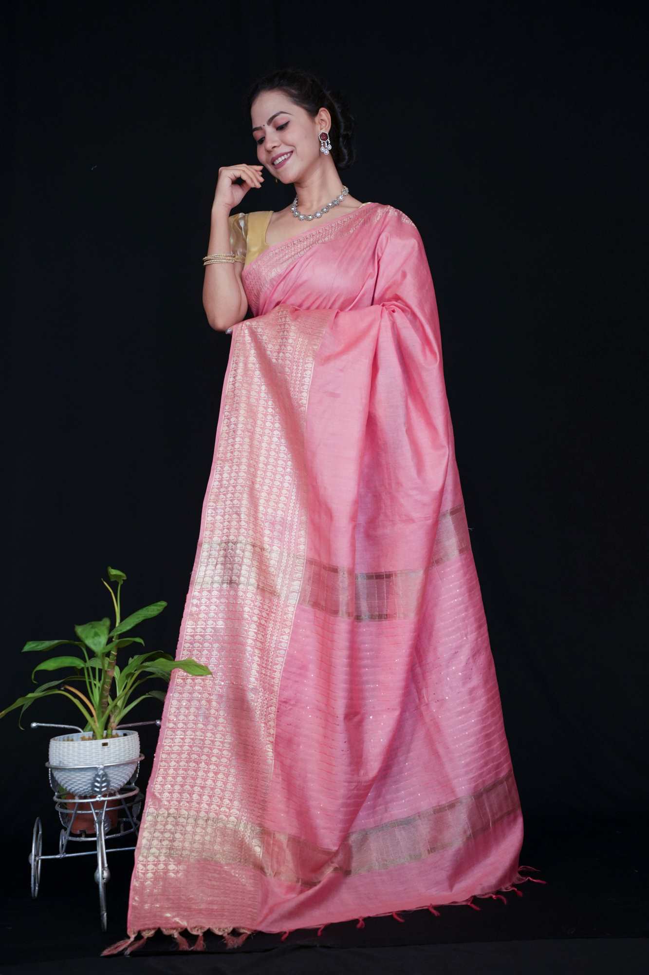 Ready to Wear One Minute Sarees Prestitched Sarees customised Plus Size