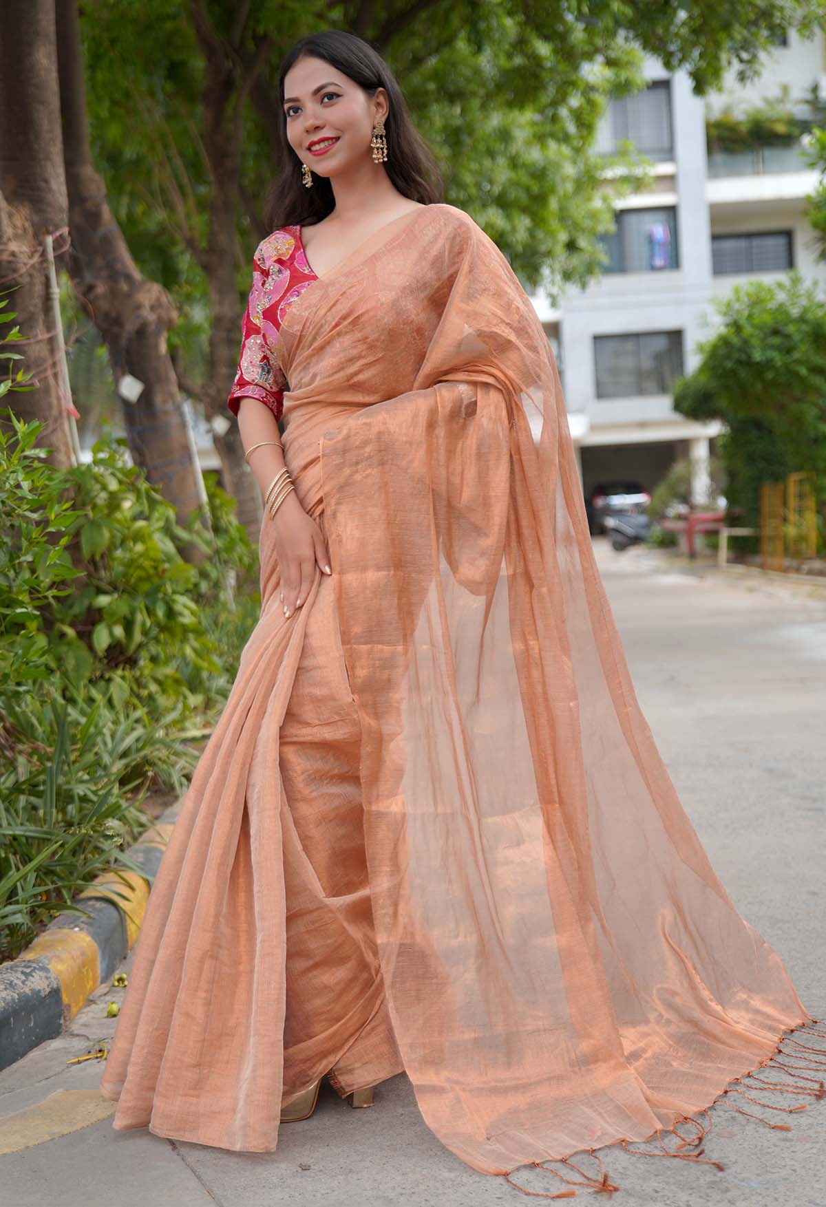 Ready to Wear One Minute Sarees Prestitched Sarees customised Plus Size