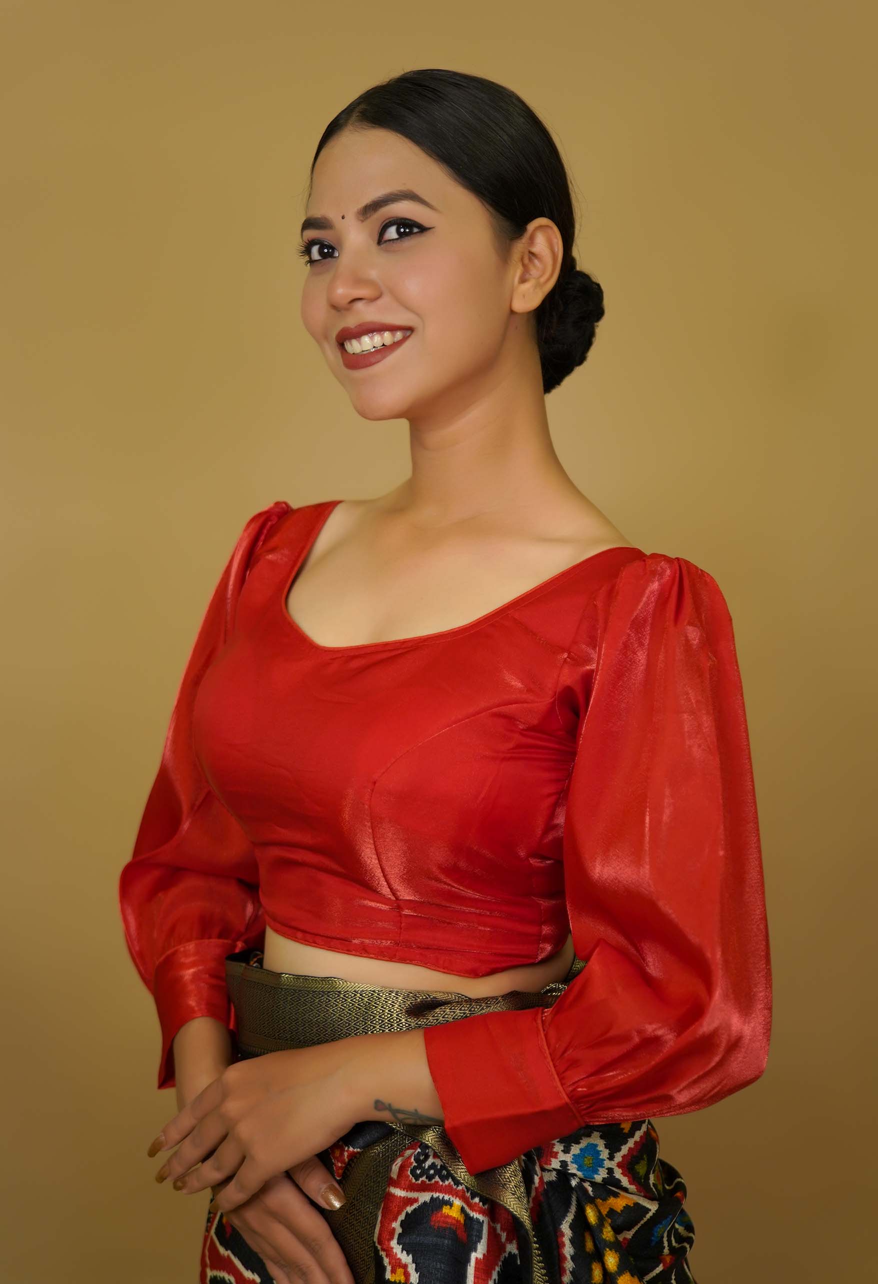 Ready to Wear One Minute Sarees Prestitched Sarees customised Plus Size