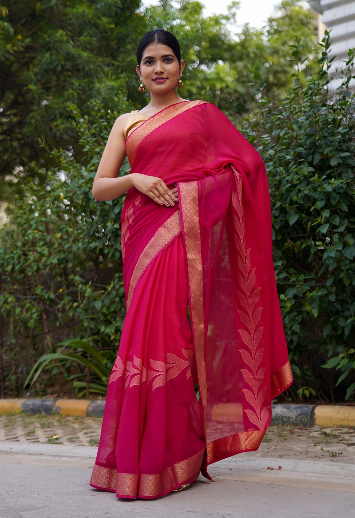 Ready to Wear One Minute Sarees Prestitched Sarees customised Plus Size