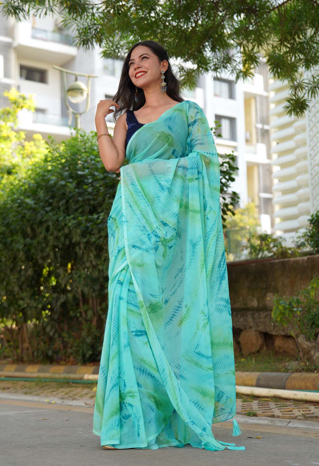 Ready to Wear One Minute Sarees Prestitched Sarees customised Plus Size