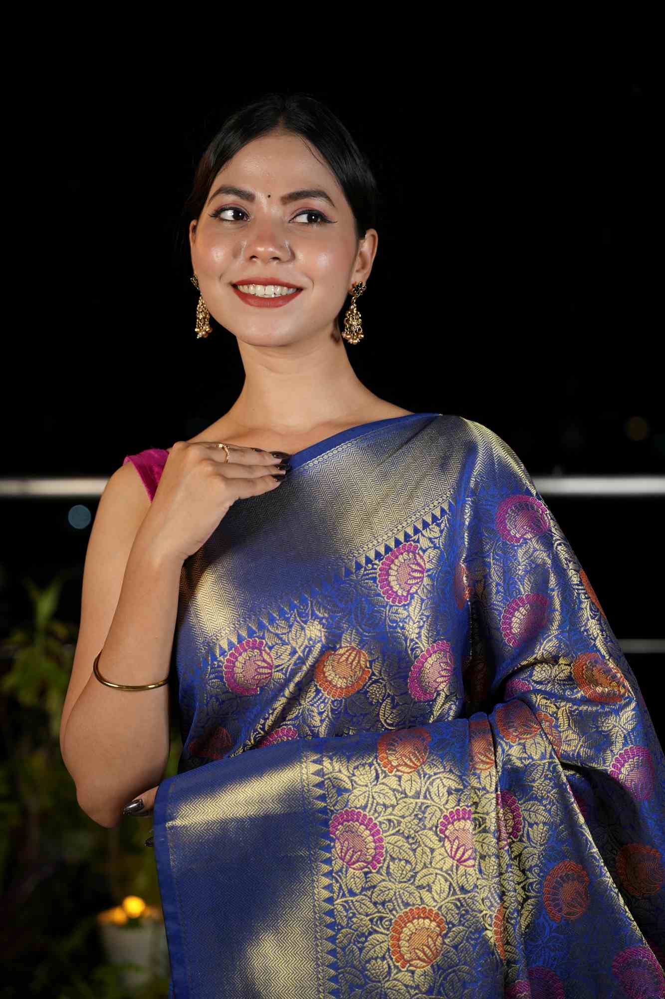 Nita Ambani inspired Banarasi ready to wear saree