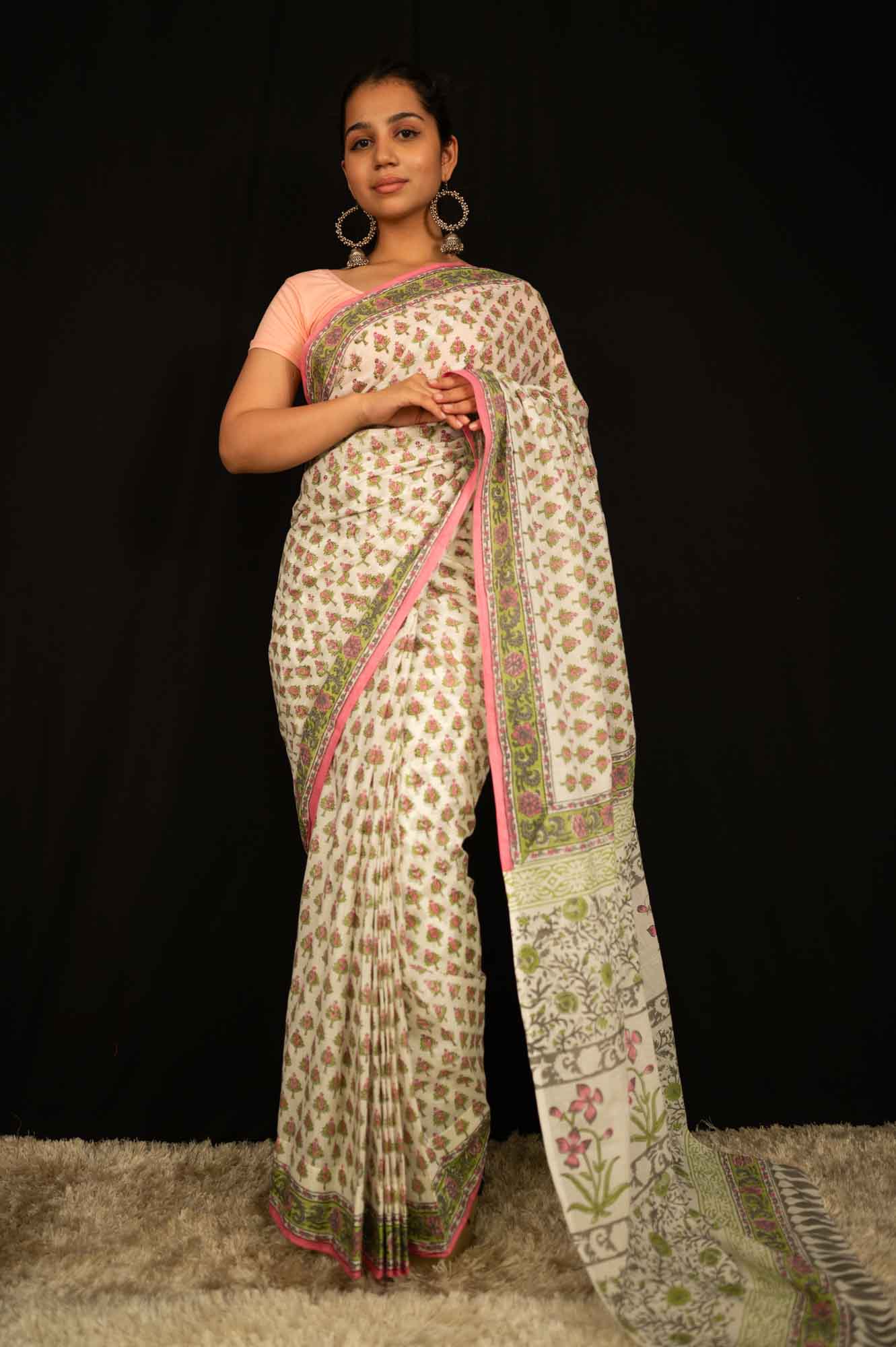 Ready to Wear One Minute Sarees Prestitched Sarees customised Plus Size