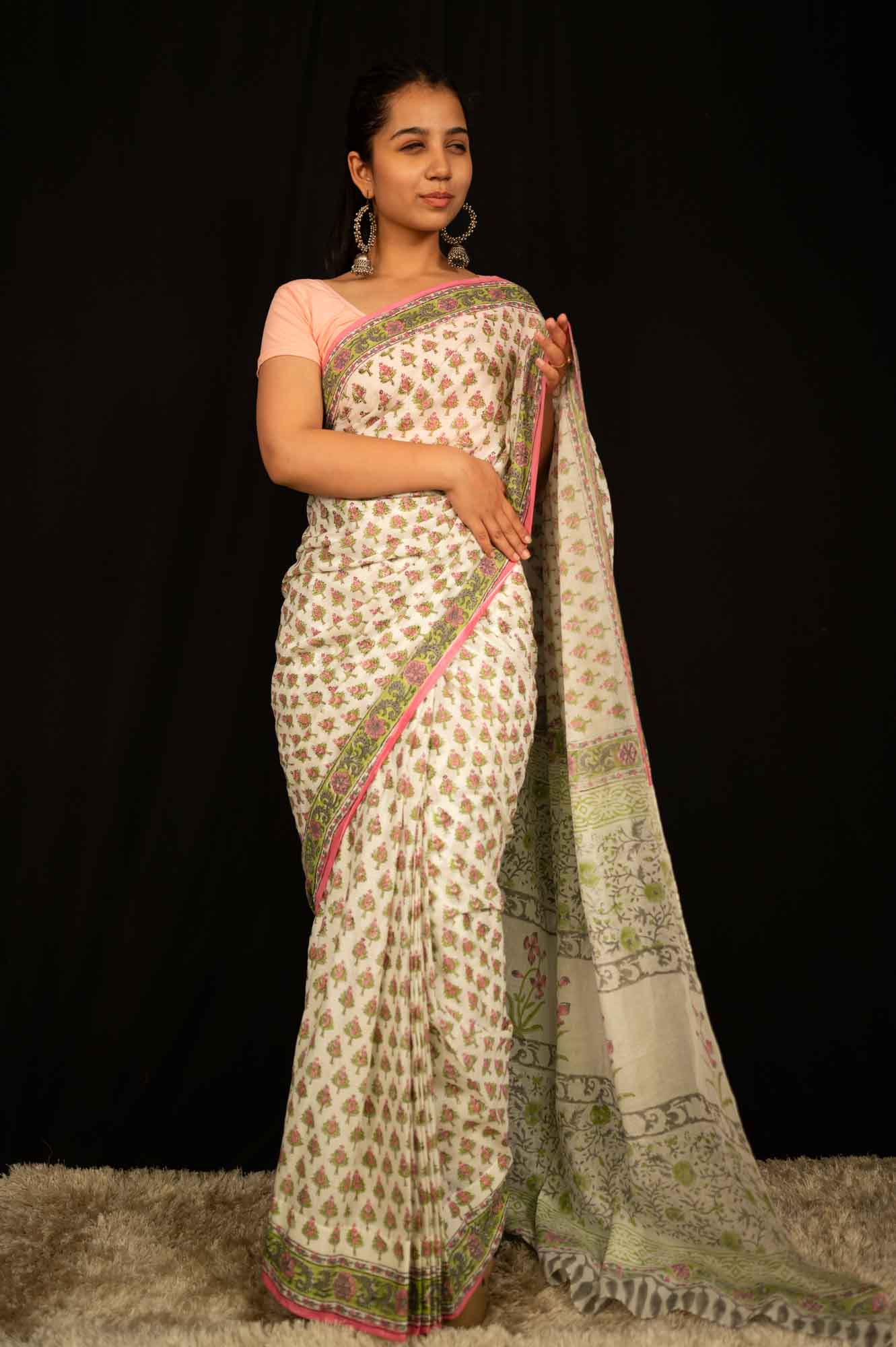 Ready to Wear One Minute Sarees Prestitched Sarees customised Plus Size