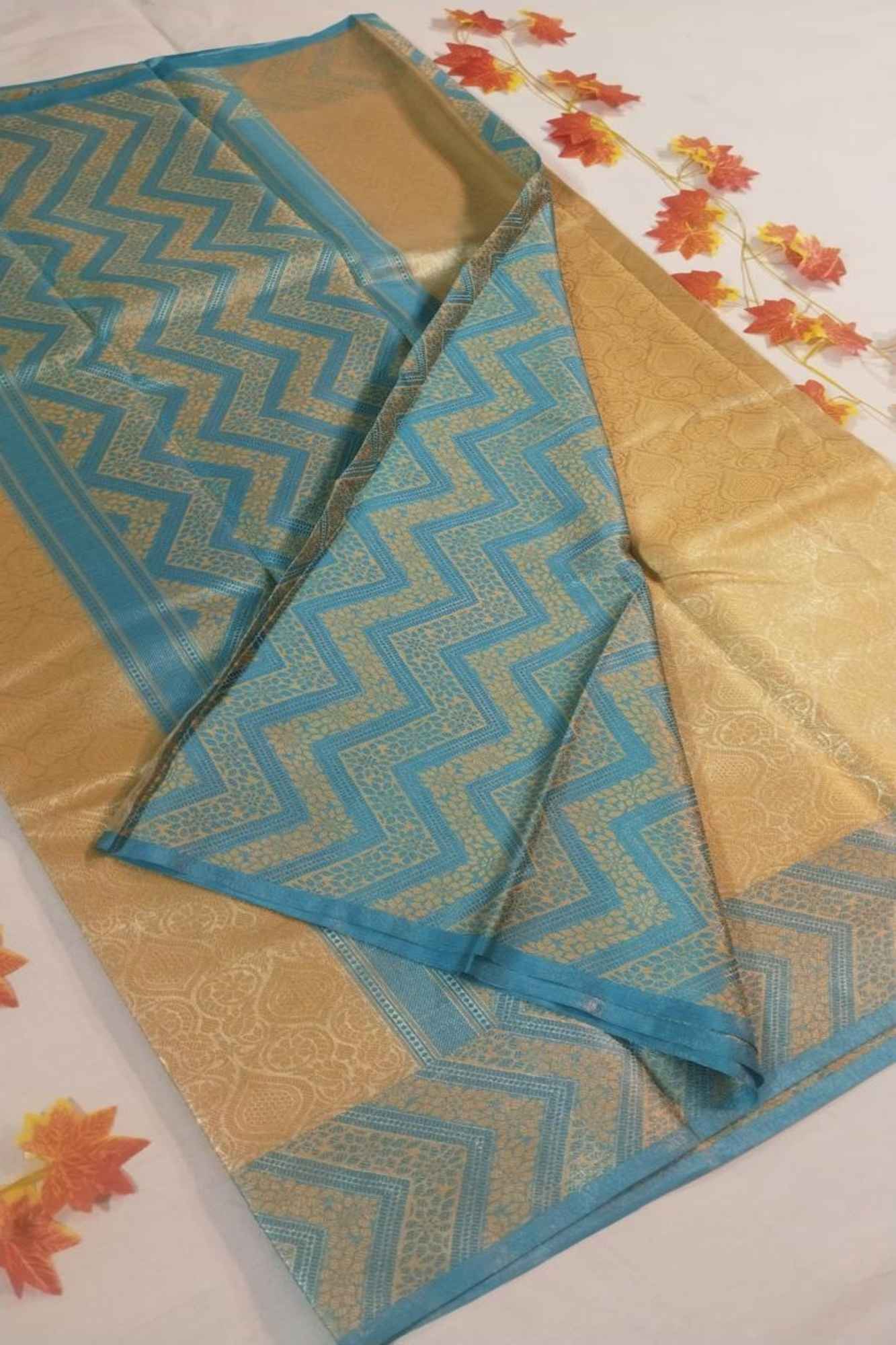 Nita Ambani inspired Banarasi ready to wear saree