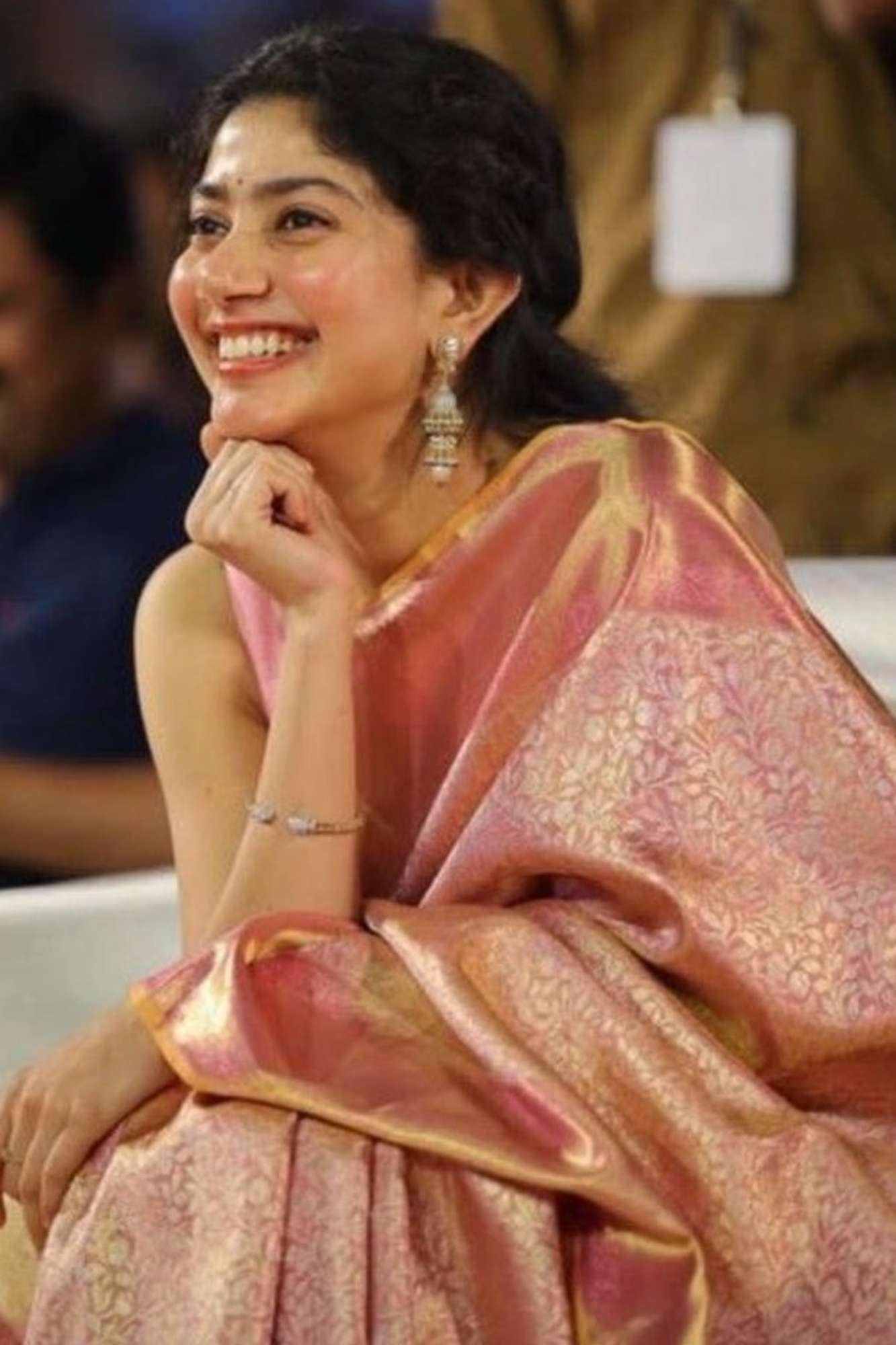 Sai Pallavi inspired Kanjivaram ready to wear saree