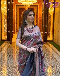 Nita Ambani inspired Banarasi ready to wear saree