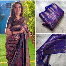Nita Ambani inspired Banarasi ready to wear saree