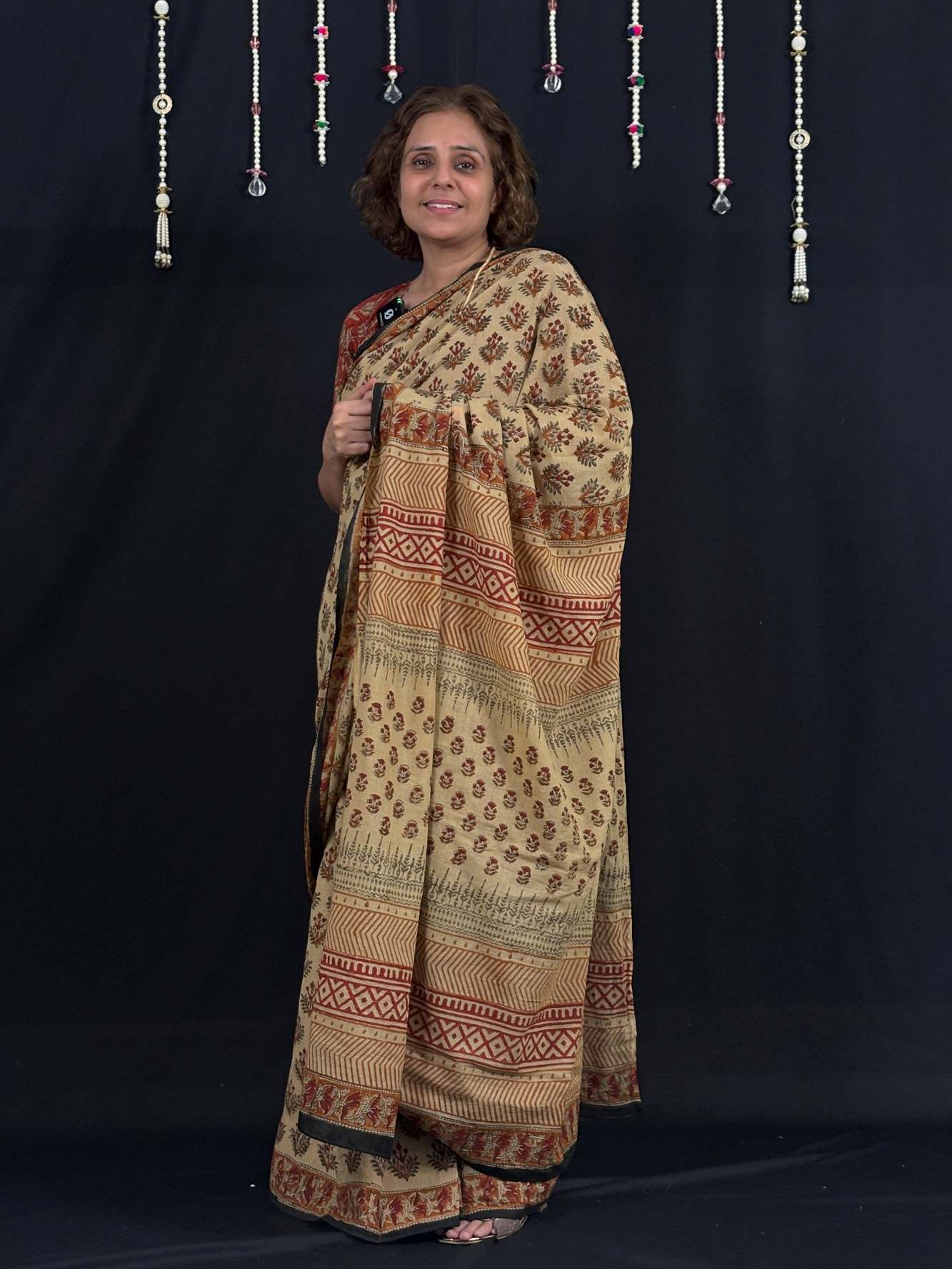 Mulmul Cotton with double side Border Ready to wear Saree