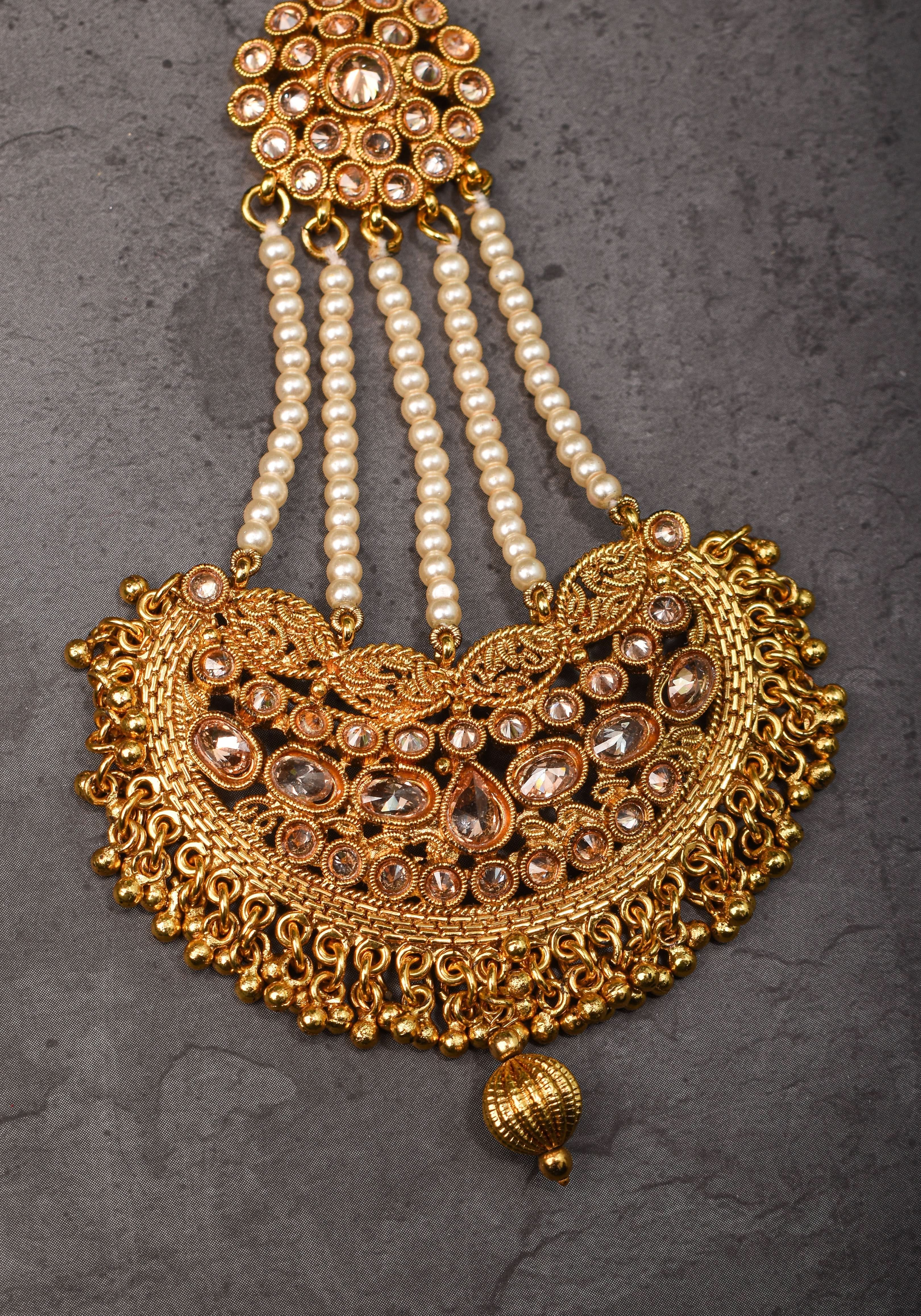 Vintage design Ornate Paasa | Shobitam Jewelry