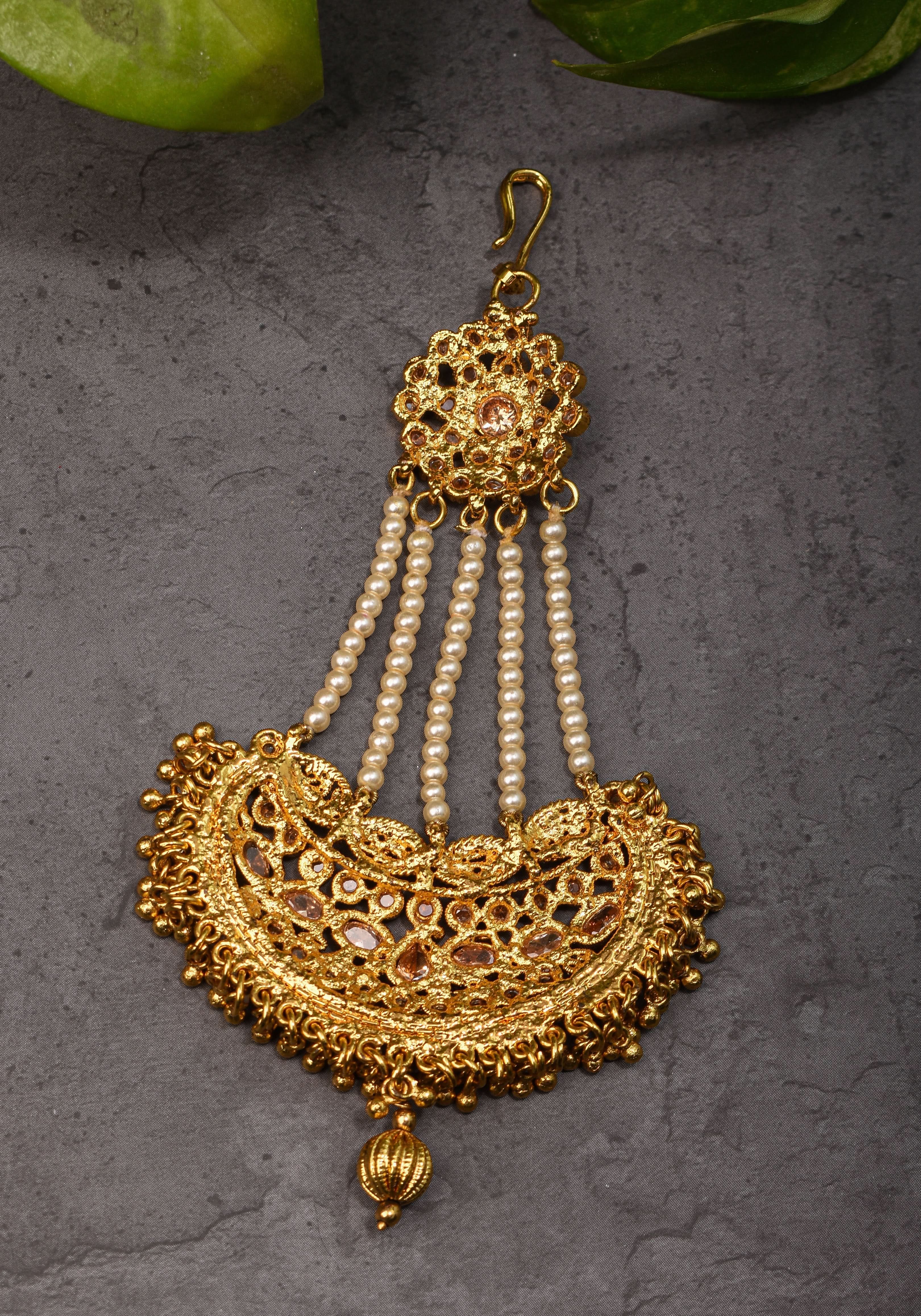 Vintage design Ornate Paasa | Shobitam Jewelry