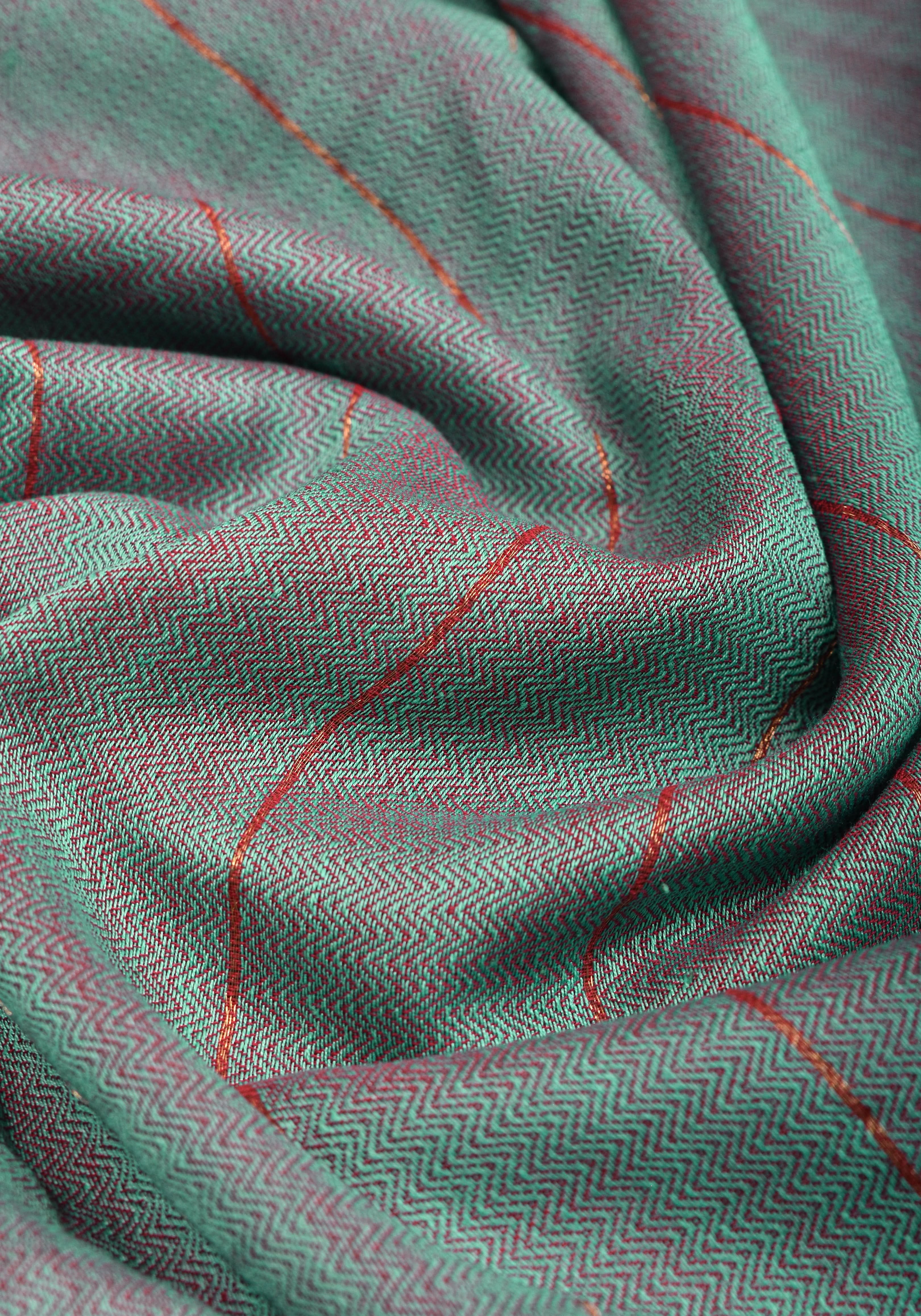 Reversible Maheshwari Mercerised Cotton Saree with extralong tassels, no blouse piece | Shobitam