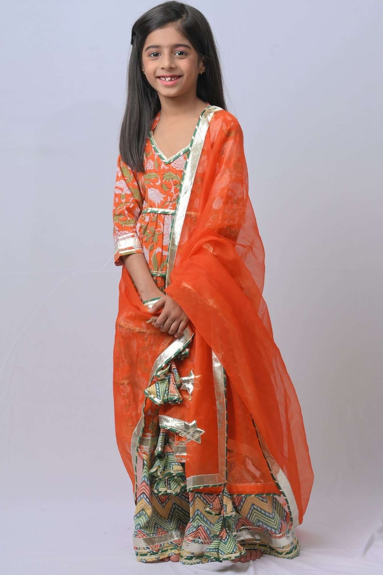 Tangerine Tiered 3 piece set | Made To Order