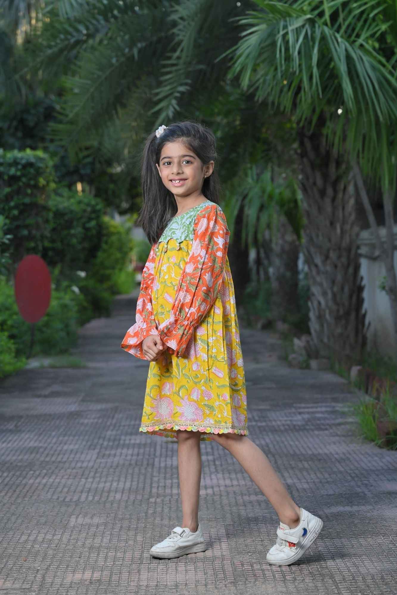 Multicolor Shades of Summer Dress | Made To Order