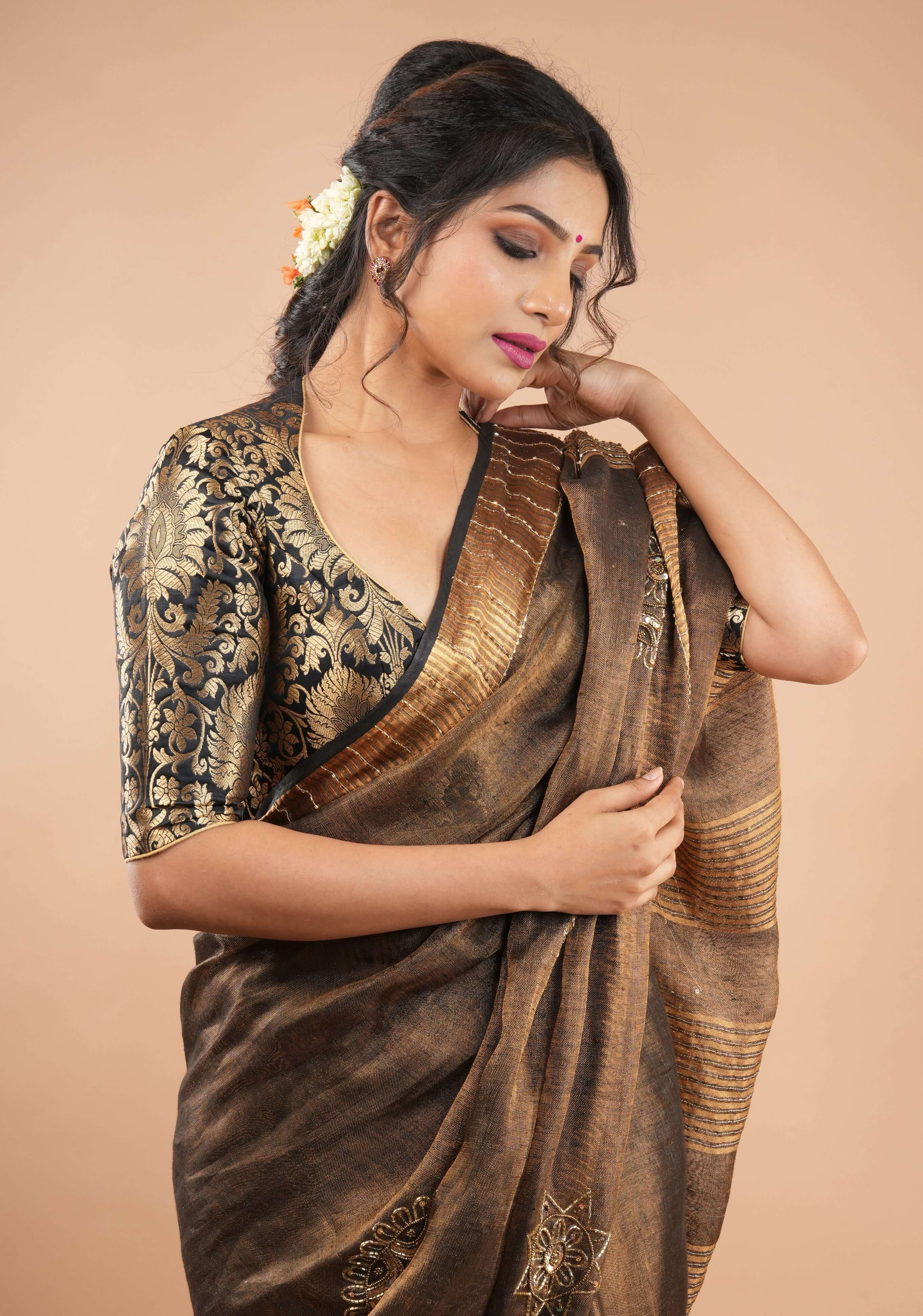 Ready to Wear One Minute Sarees Prestitched Sarees customised Plus Size