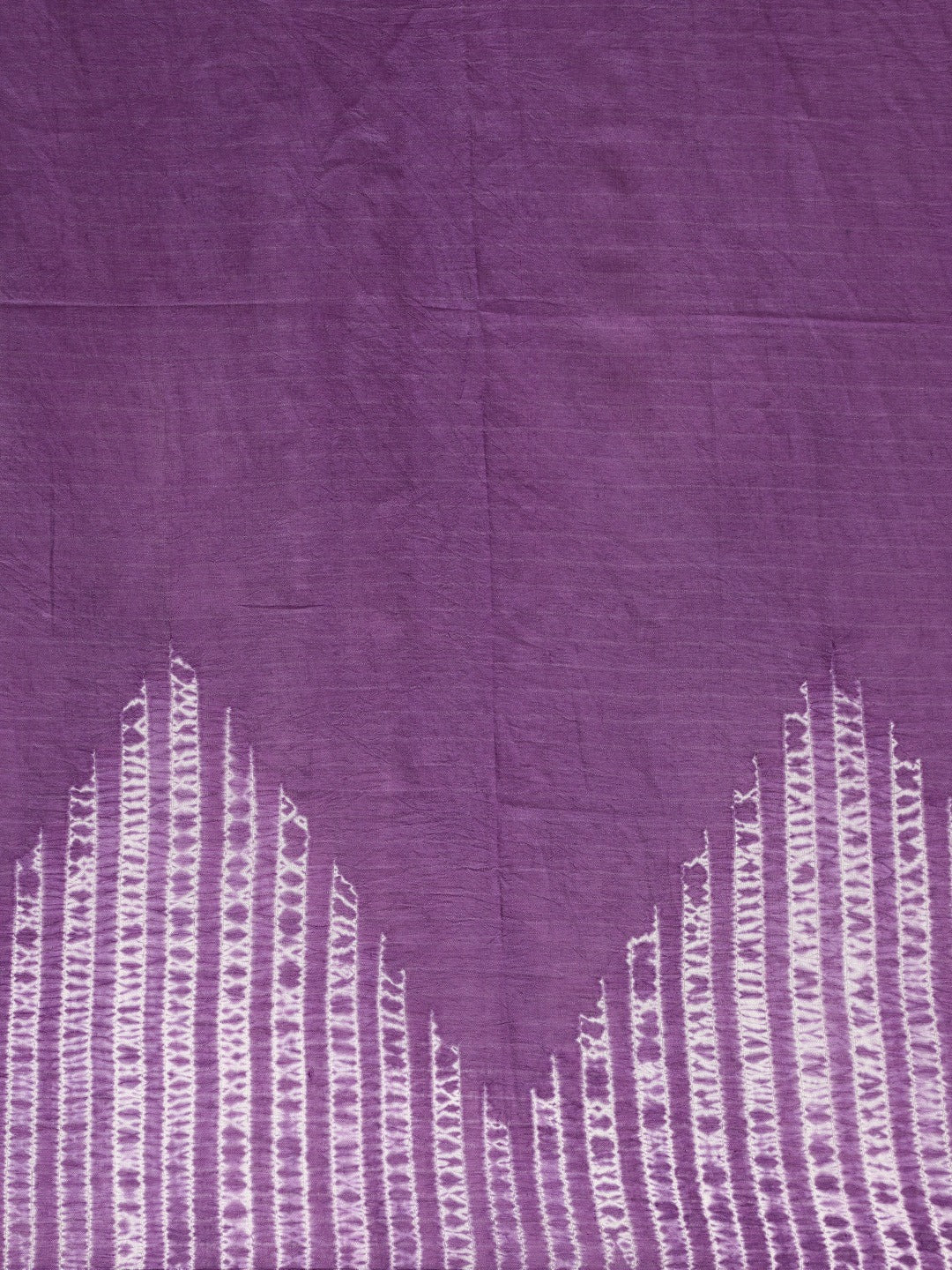 Purple Woven Shibori Silk Cotton Saree | SHOBITAM
