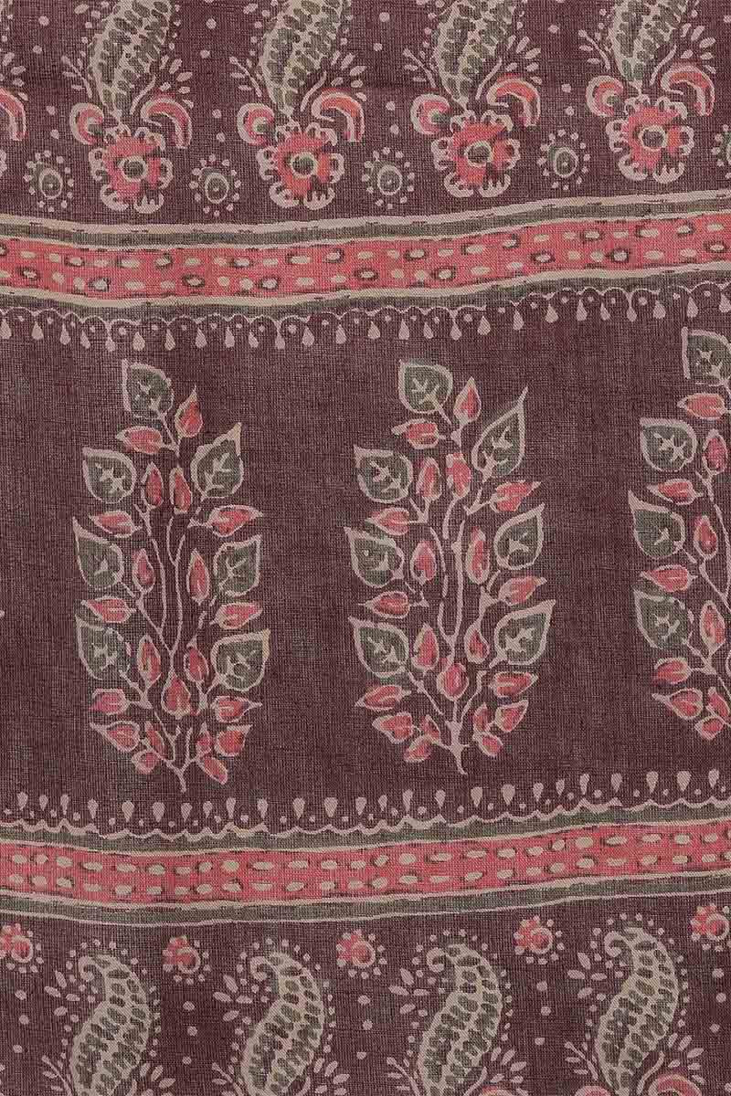 Maroon Rayon Blend straight Kurta Pant With Dupatta | SHOBITAM