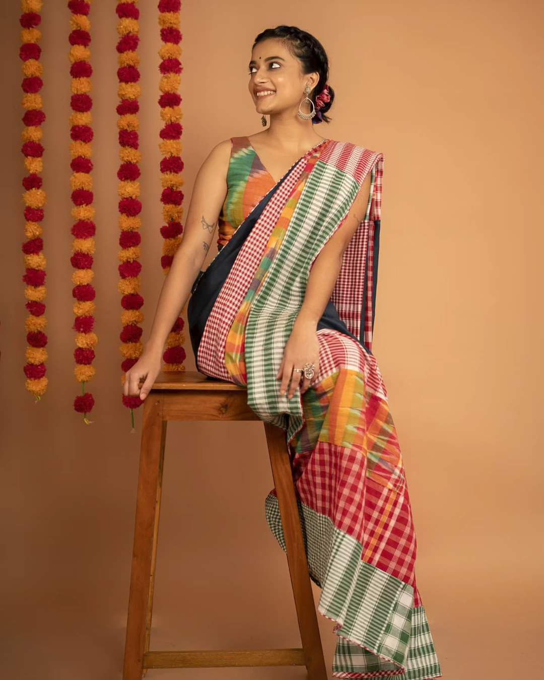 Ready to Wear One Minute Sarees Prestitched Sarees customised Plus Size