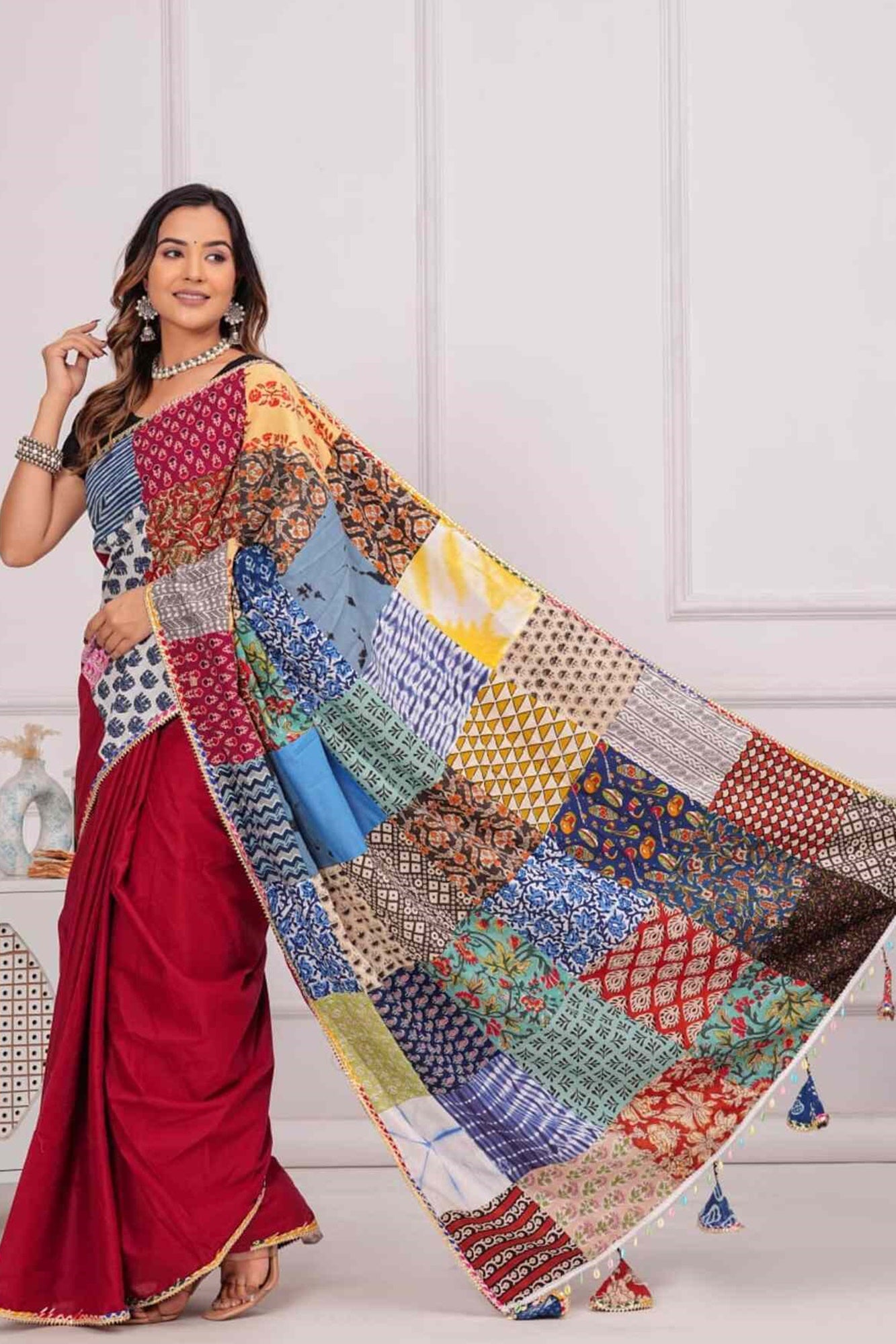 Ready to Wear One Minute Sarees Prestitched Sarees customised Plus Size