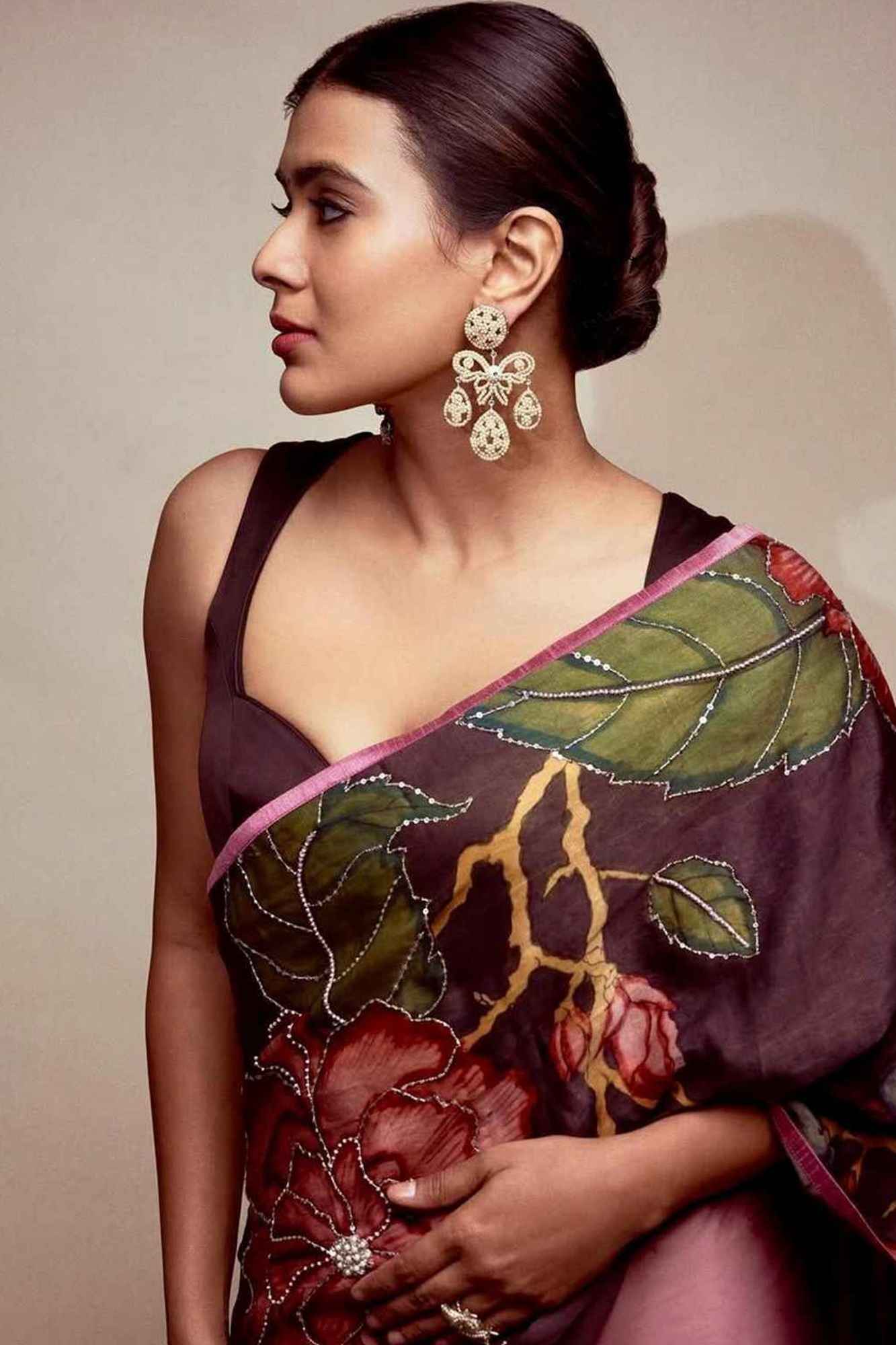 Ready to Wear One Minute Sarees Prestitched Sarees customised Plus Size